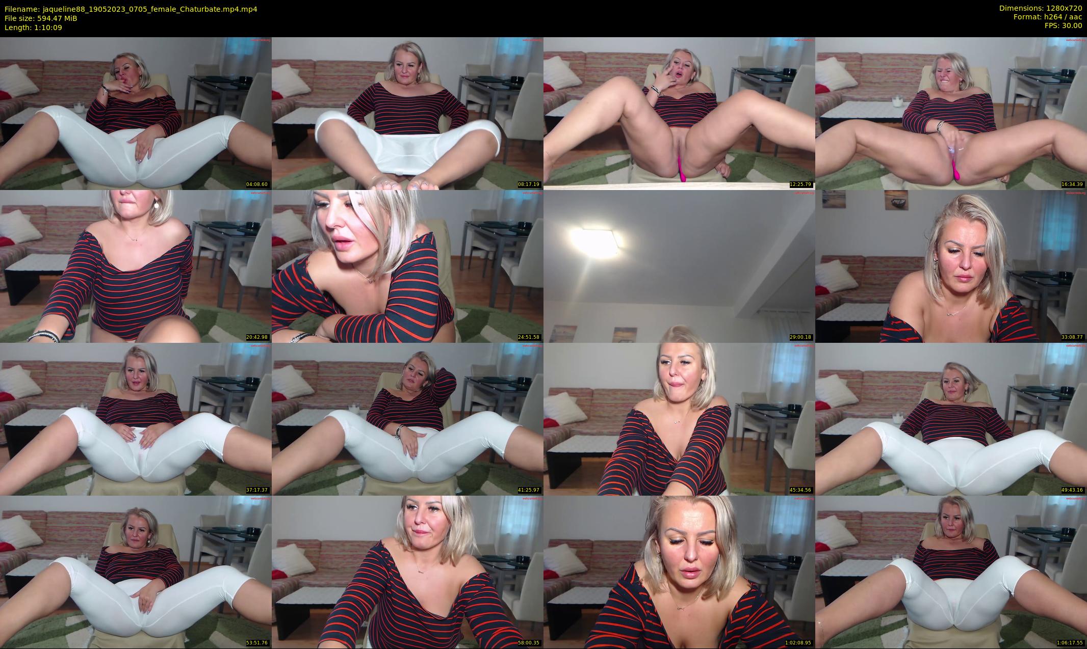 jaqueline88 — 71 minute Chaturbate female cam show recording, 720p, May 19, 2023