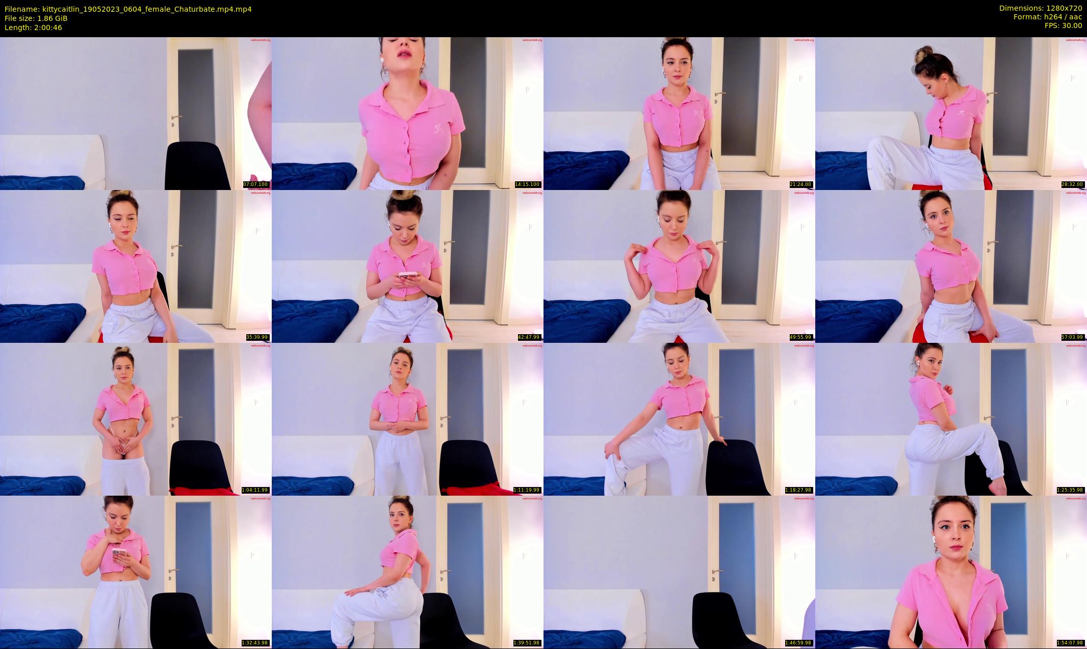 kittycaitlin — 121 minute Chaturbate female cam show recording, 720p, May 19, 2023