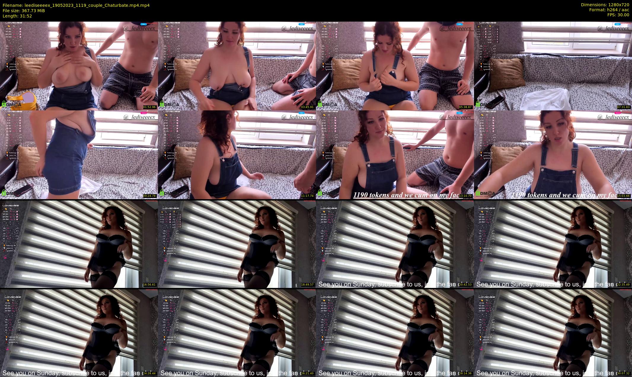 leediseeeex — 32 minute Chaturbate female cam show recording, 720p, May 19, 2023