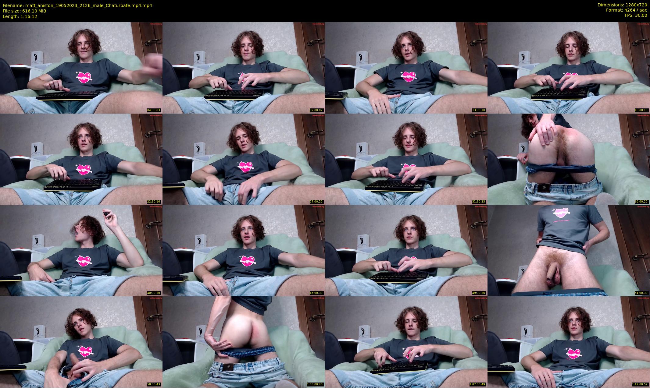 matt_aniston — 77 minute Chaturbate male cam show recording, 720p, May 19, 2023