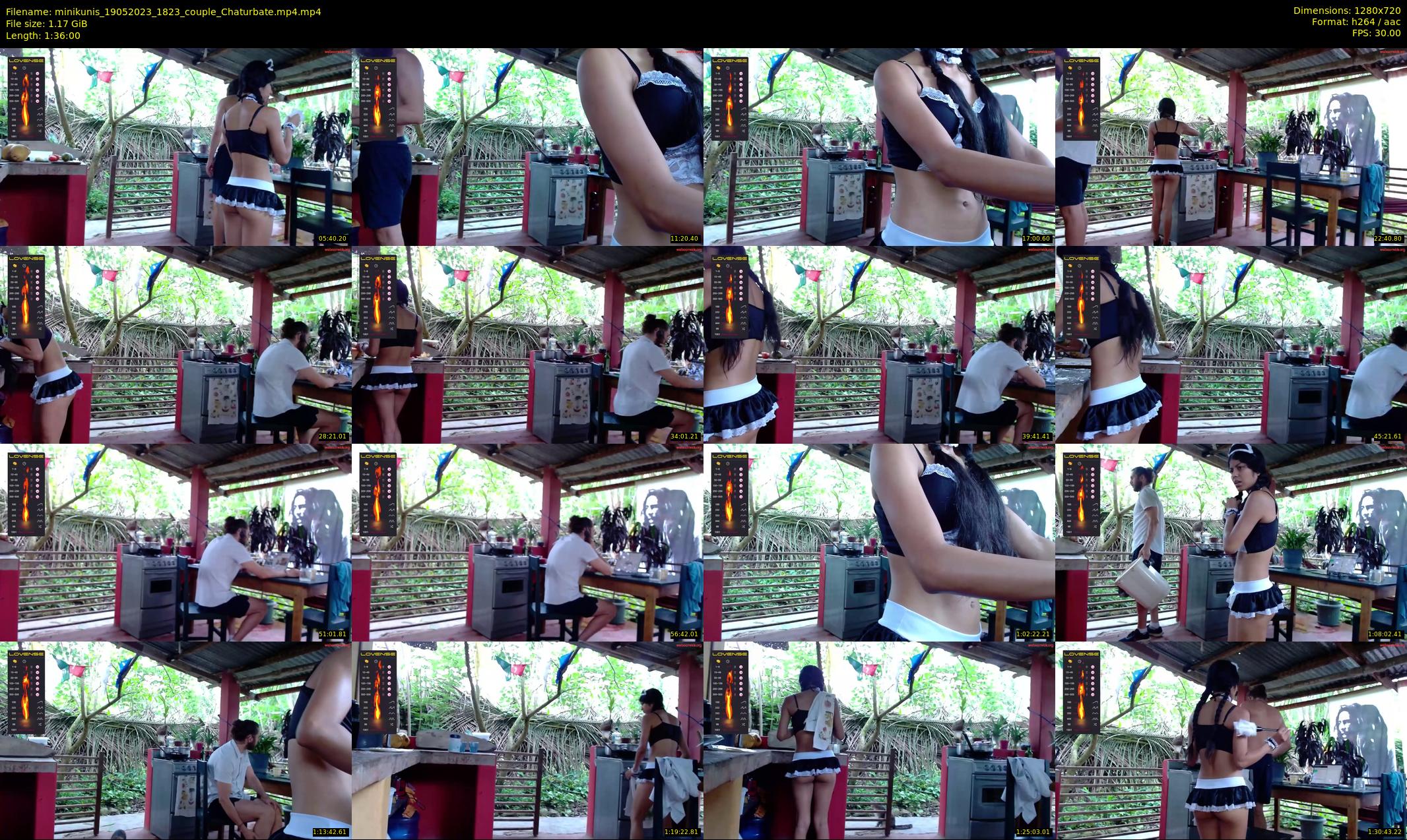 minikunis — 96 minute Chaturbate couple cam show recording, 720p, May 19, 2023