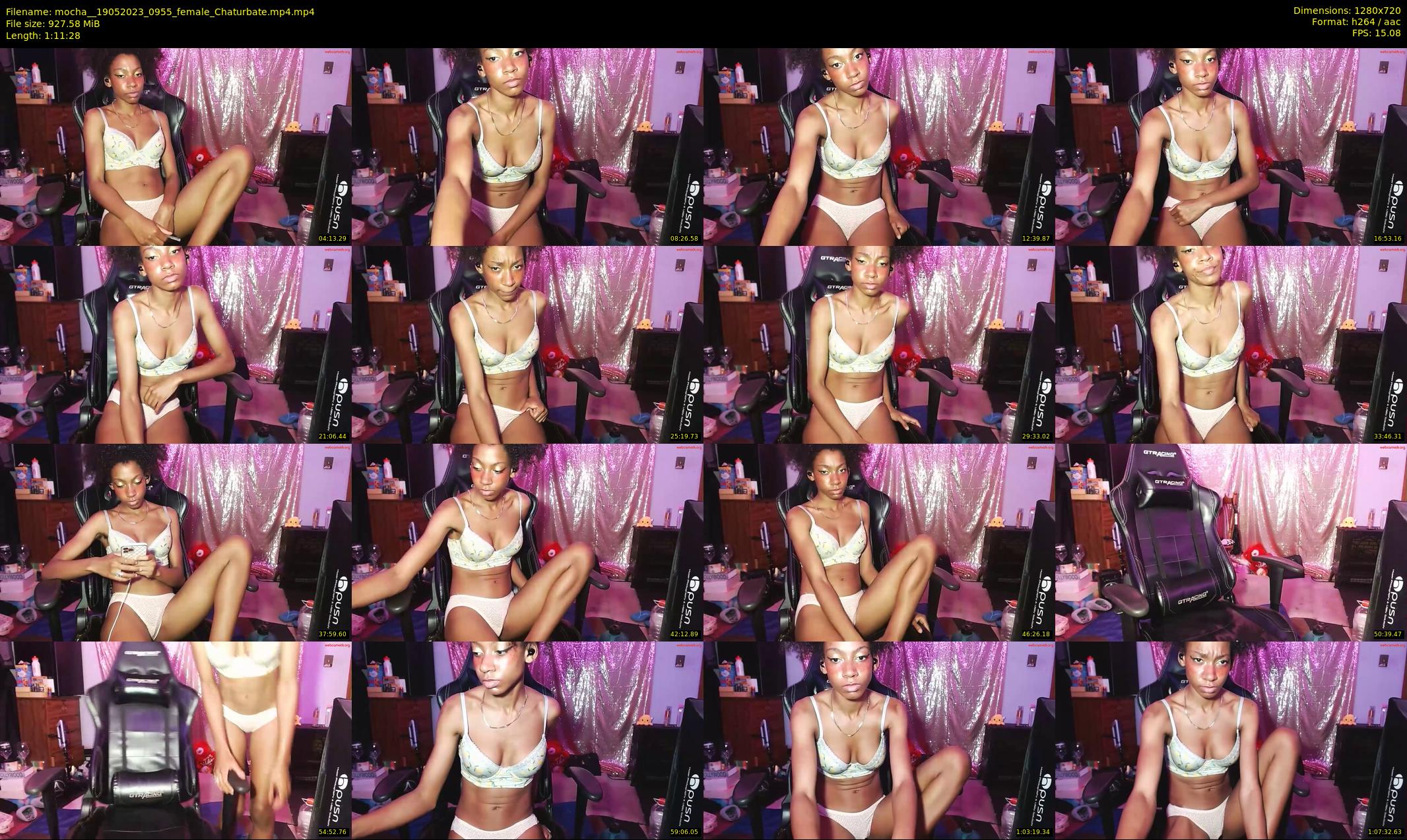 mocha_ — 72 minute Chaturbate female cam show recording, 720p, May 19, 2023