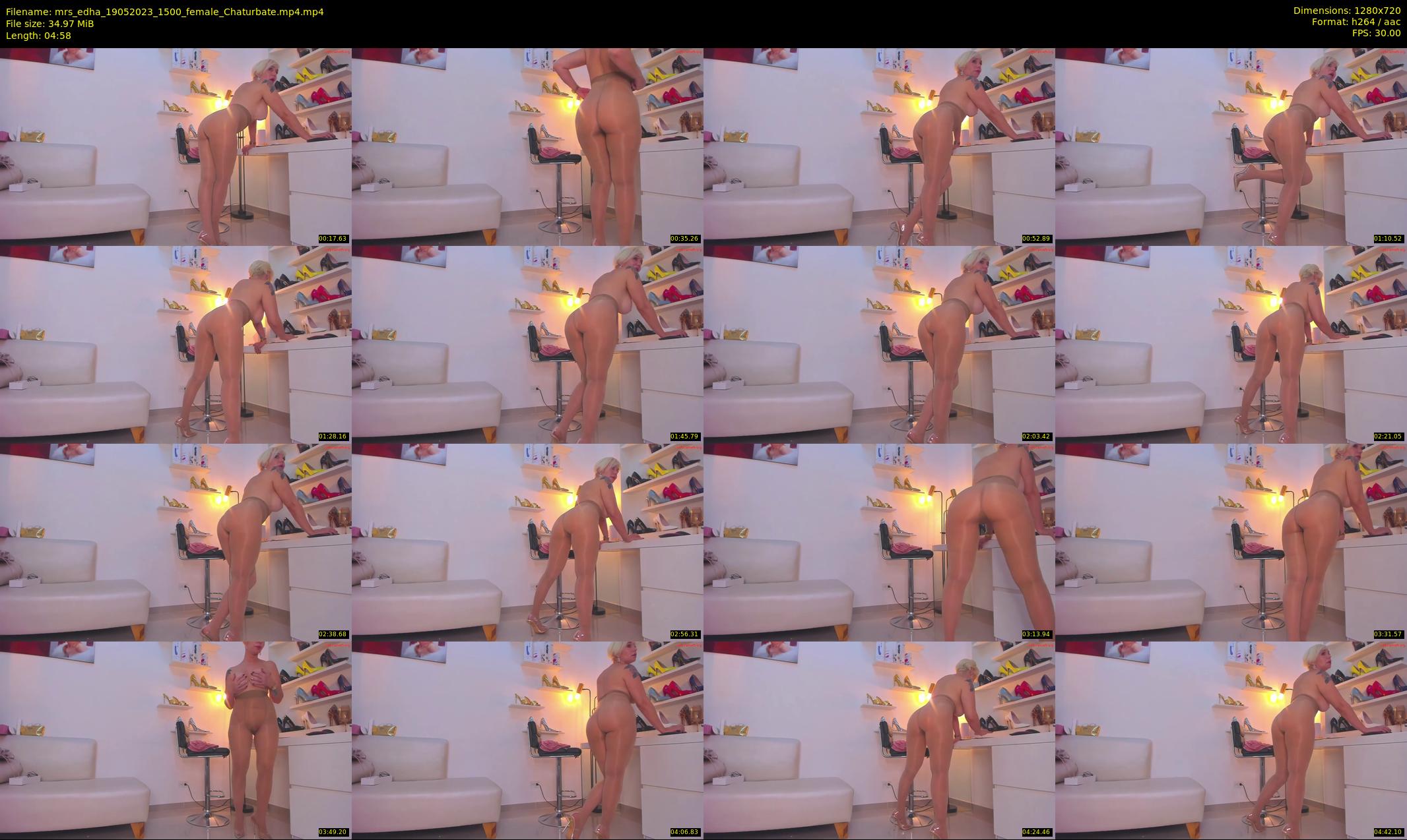 mrs_edha — 5 minute Chaturbate female cam show recording, 720p, May 19, 2023