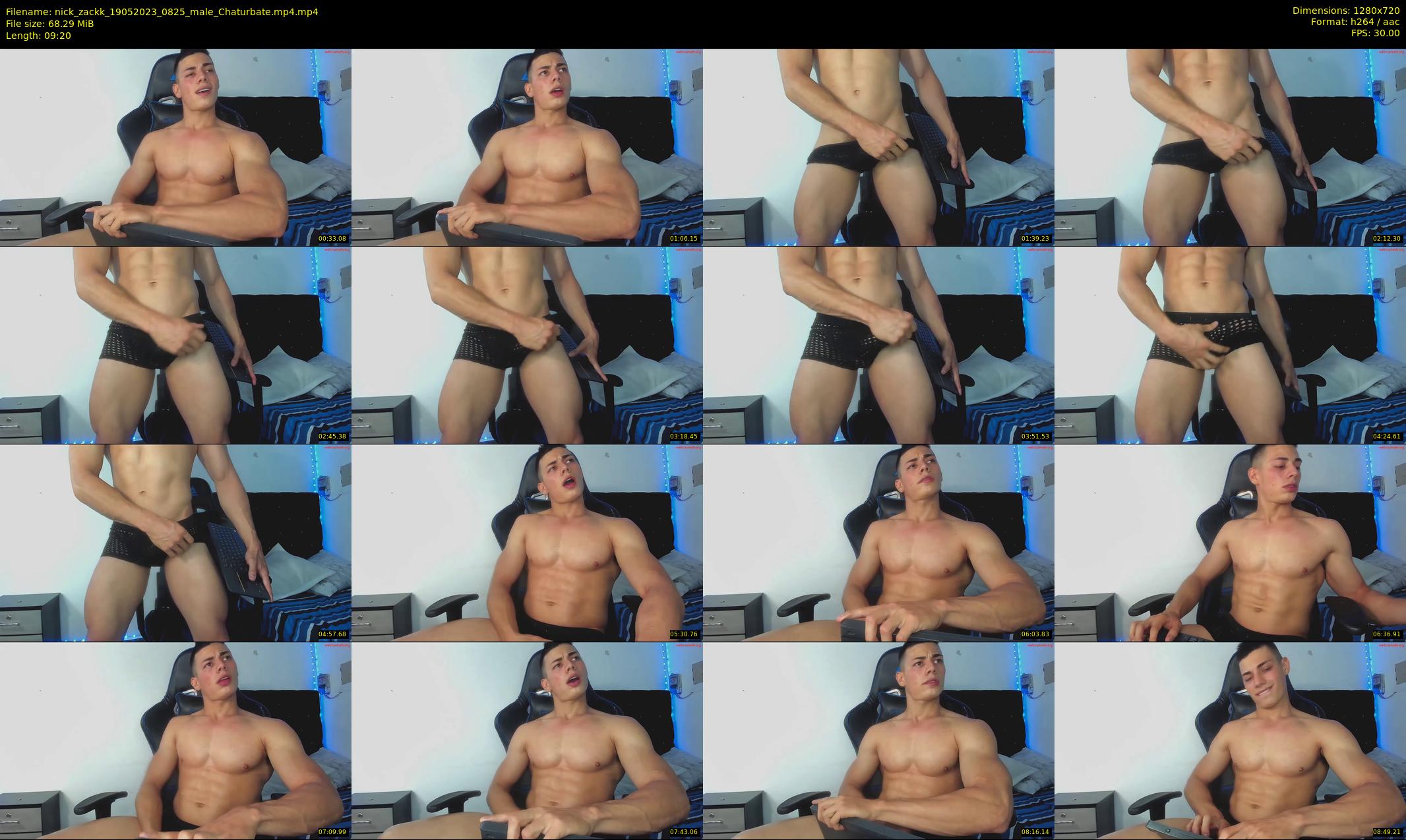 nick_zackk — 10 minute Chaturbate male cam show recording, 720p, May 19, 2023