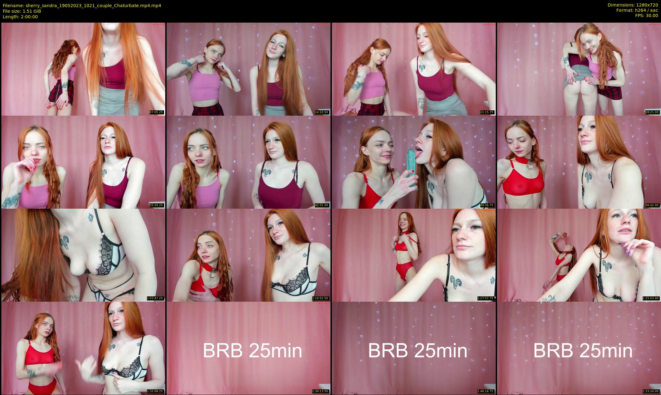sherry_sandra — 120 minute Chaturbate female cam show recording, 720p, May 19, 2023