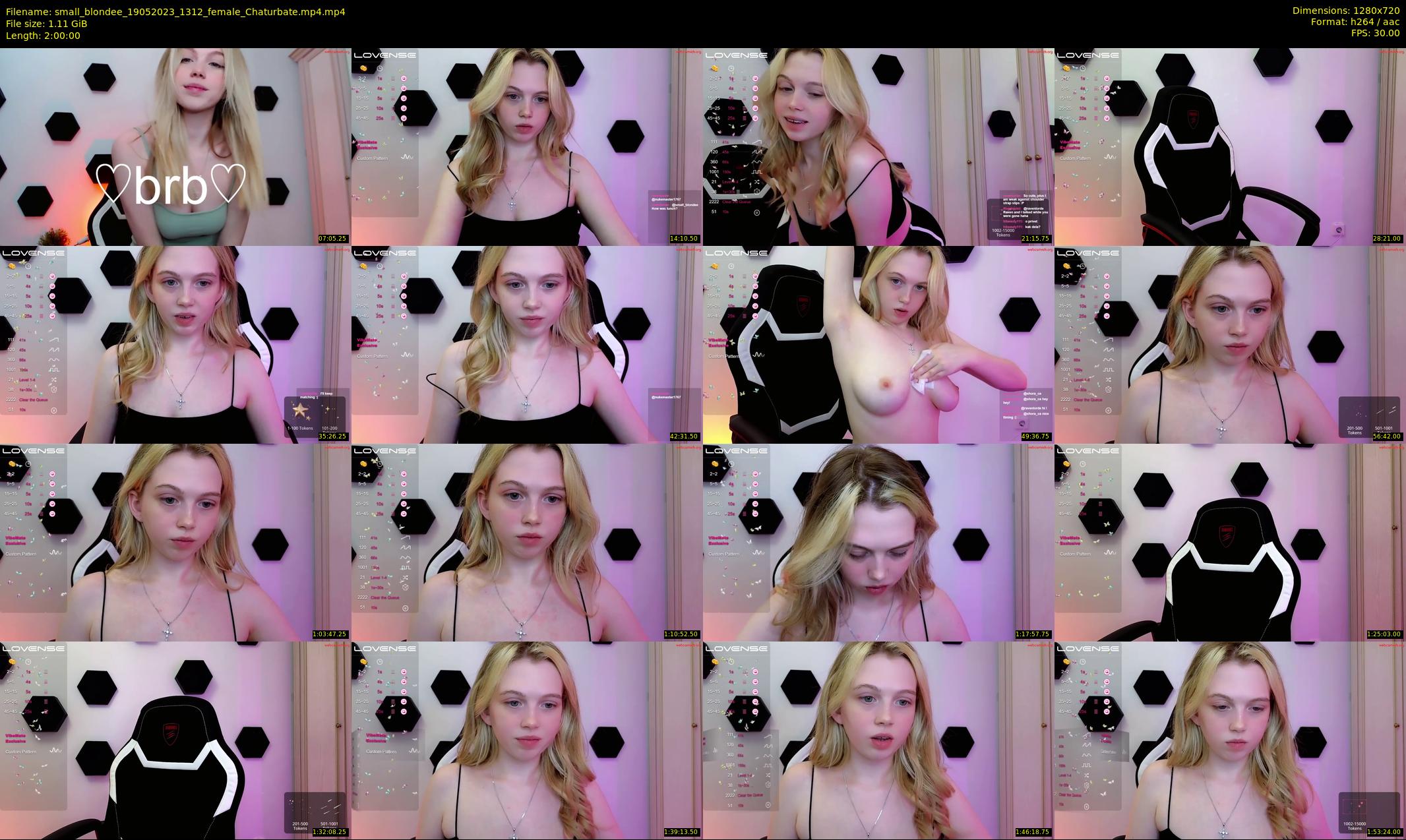 small_blondee — 120 minute Chaturbate female cam show recording, 720p, May 19, 2023