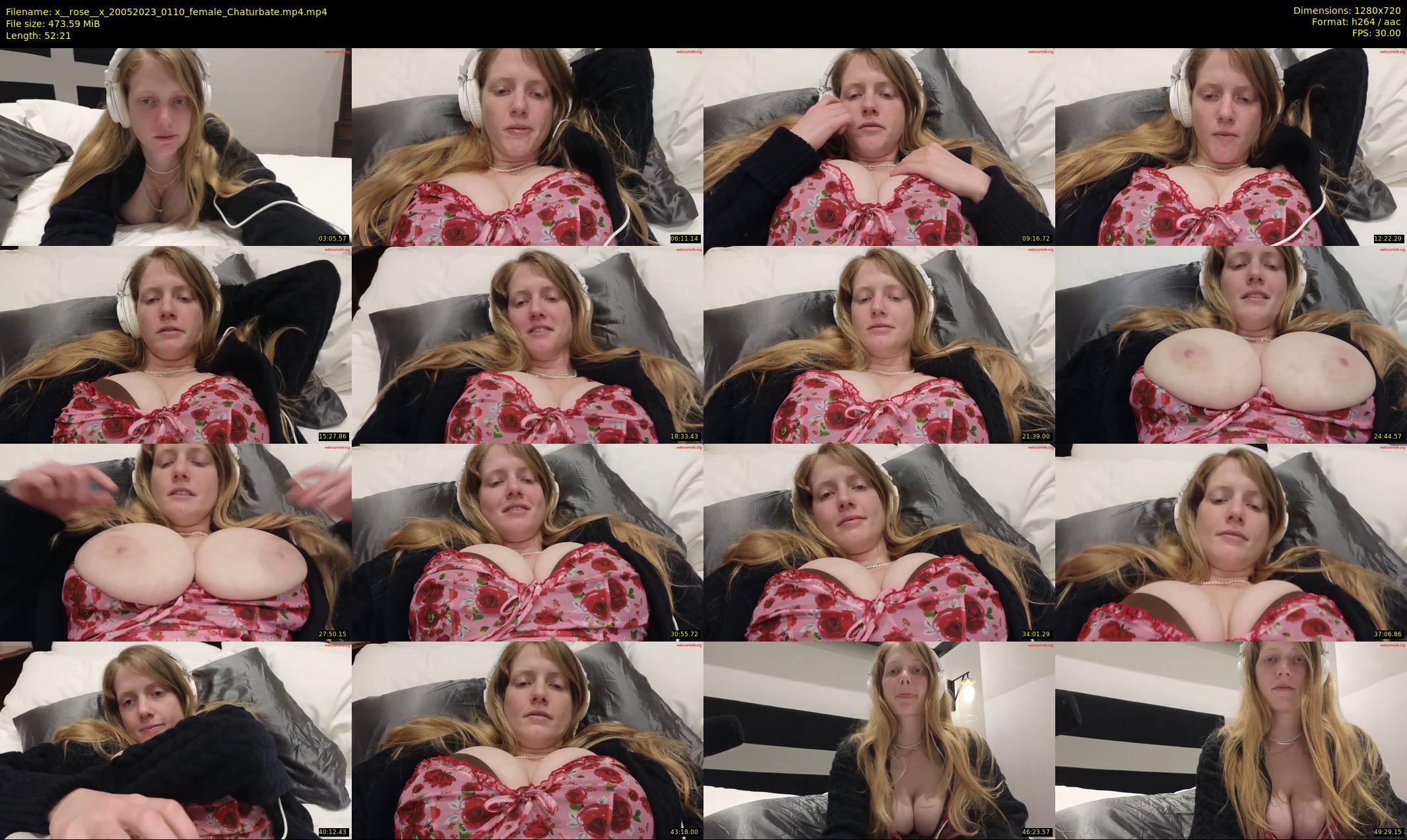 x__rose__x — 53 minute Chaturbate female cam show recording, 720p, May 20, 2023