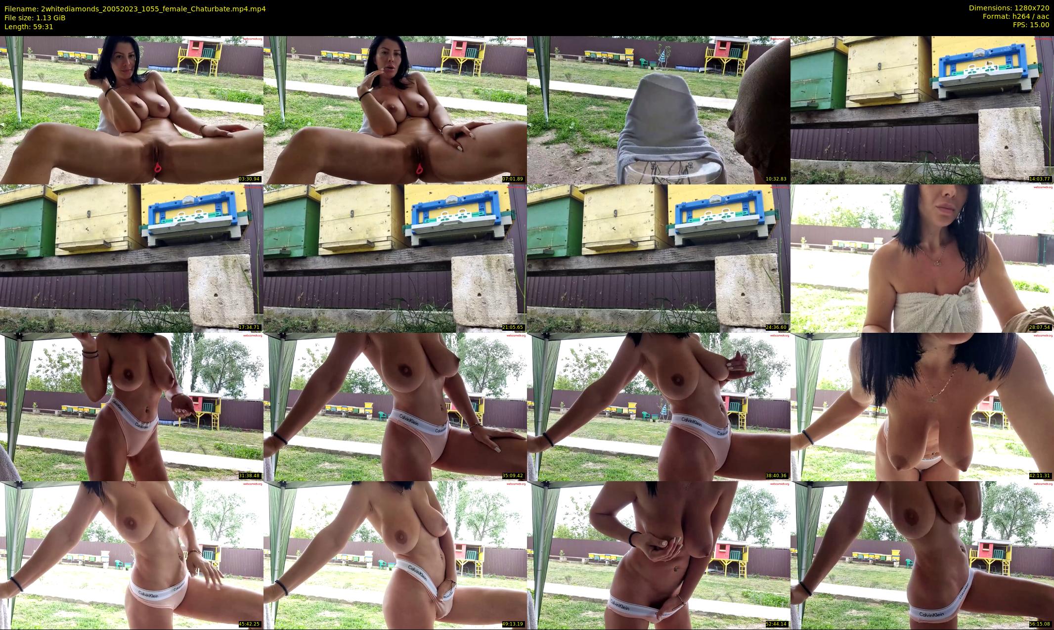 2whitediamonds — 60 minute Chaturbate couple cam show recording, 720p, May 20, 2023