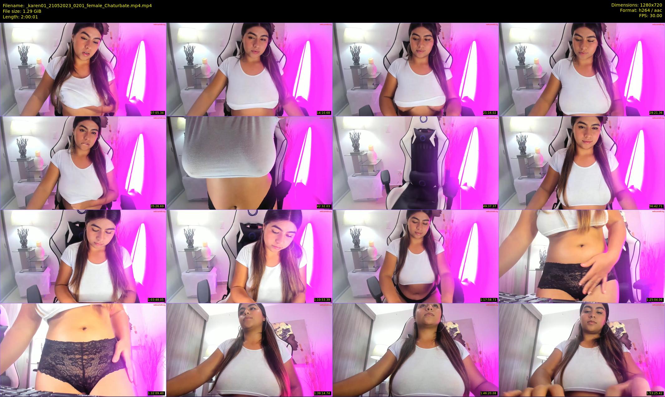 _karen01 — 121 minute Chaturbate female cam show recording, 720p, May 21, 2023