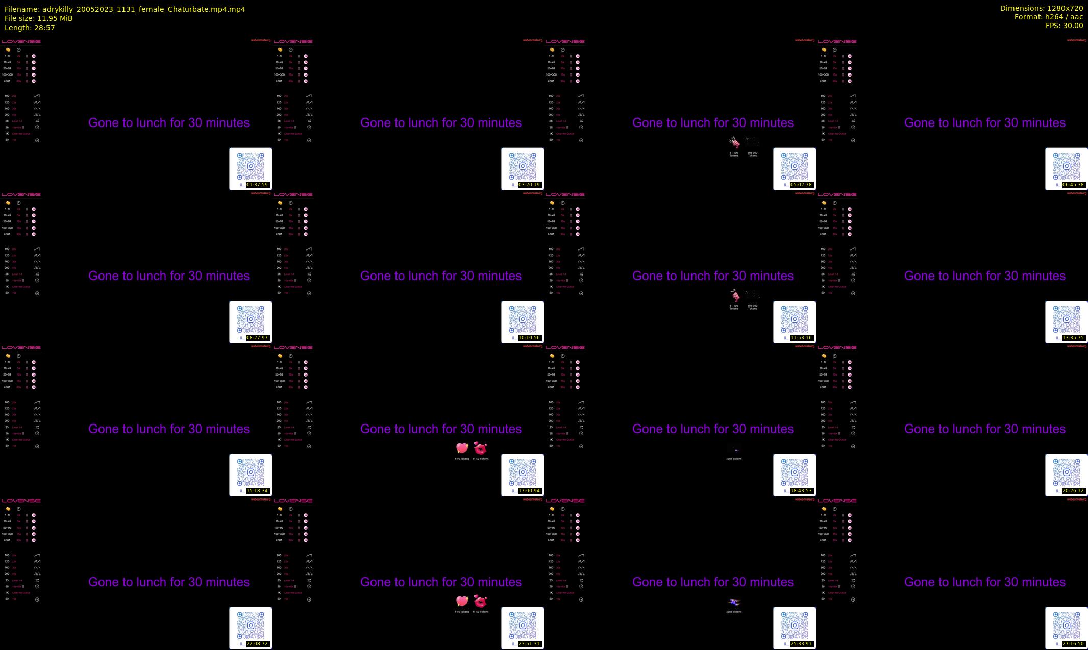 adrykilly — 29 minute Chaturbate female cam show recording, 720p, May 20, 2023