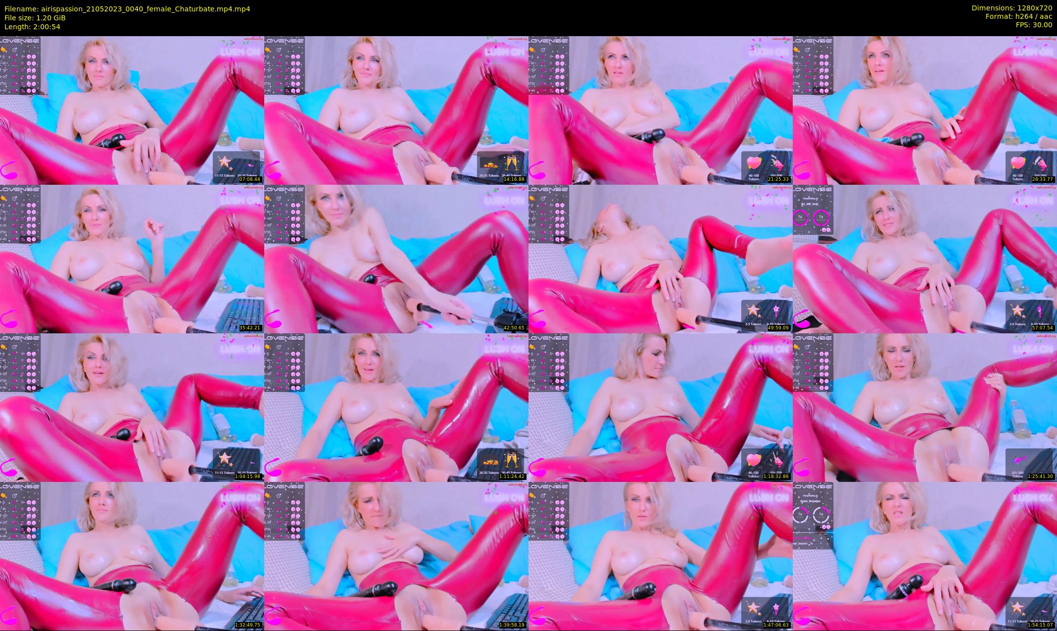 airispassion — 121 minute Chaturbate female cam show recording, 720p, May 21, 2023