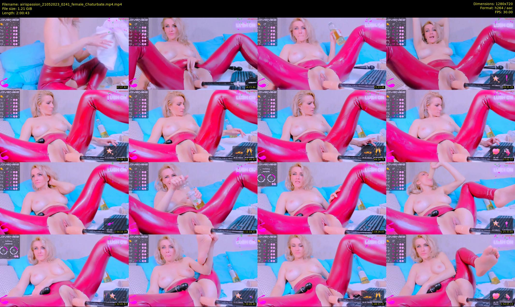 airispassion — 121 minute Chaturbate female cam show recording, 720p, May 21, 2023