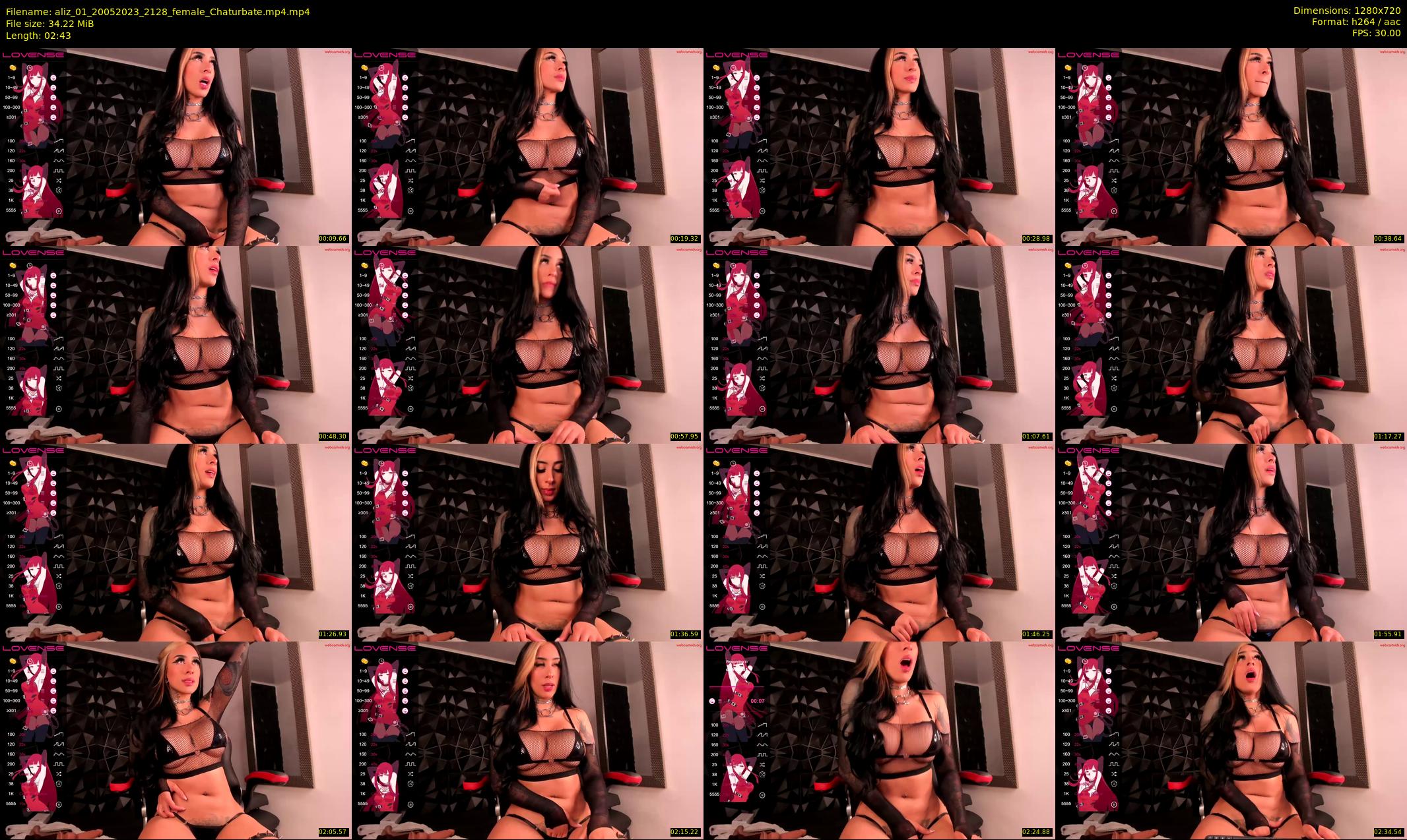 aliz_01 — 3 minute Chaturbate female cam show recording, 720p, May 20, 2023