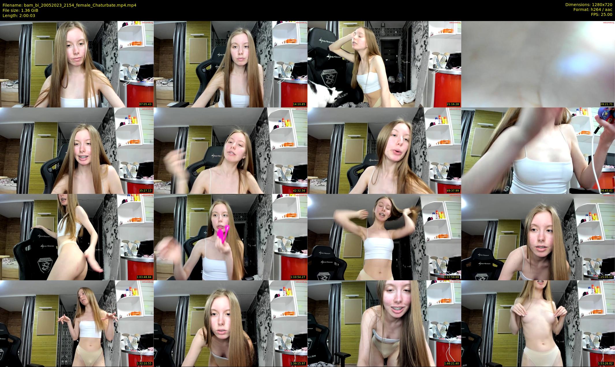 bam_bi — 121 minute Chaturbate female cam show recording, 720p, May 20, 2023