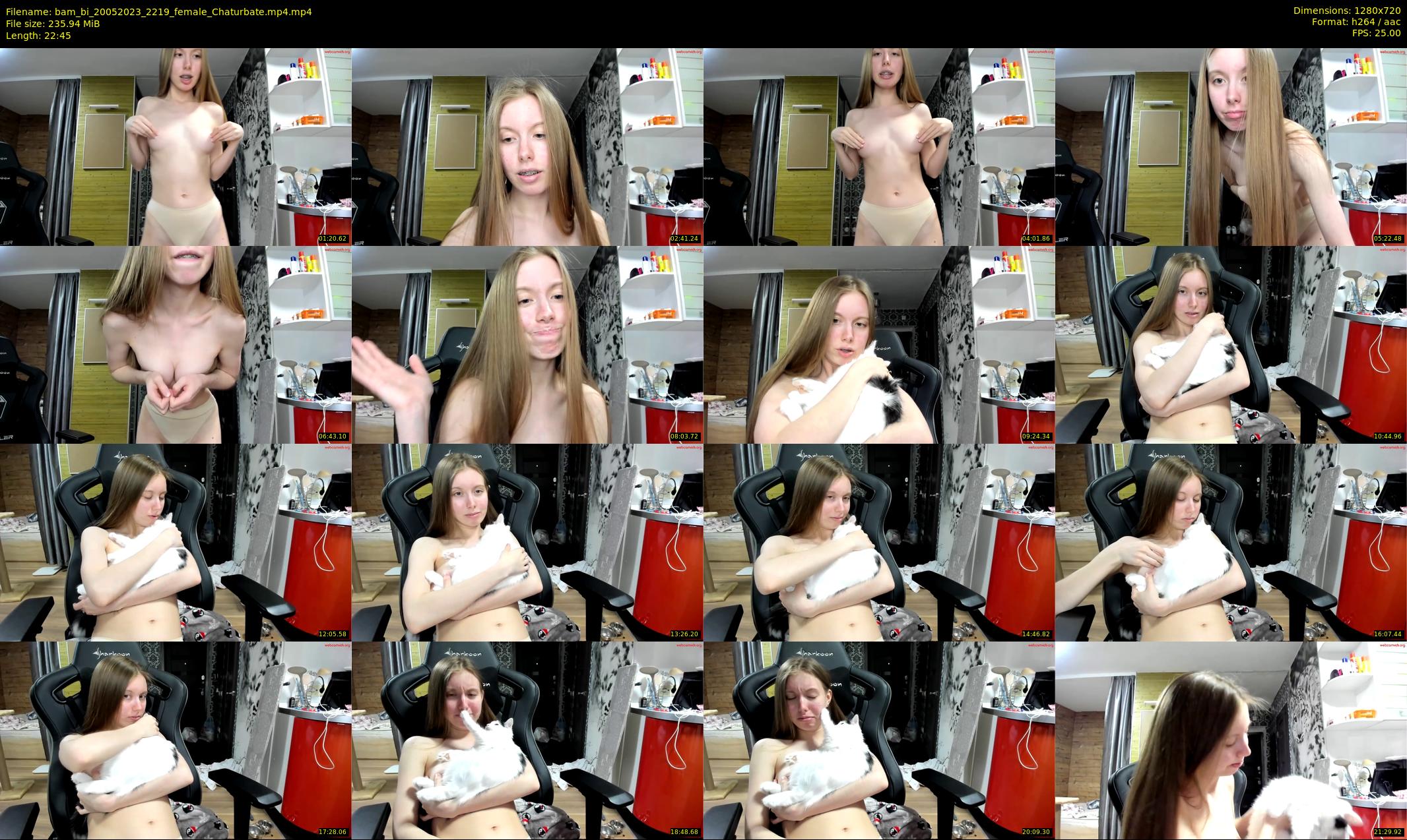 bam_bi — 23 minute Chaturbate female cam show recording, 720p, May 20, 2023