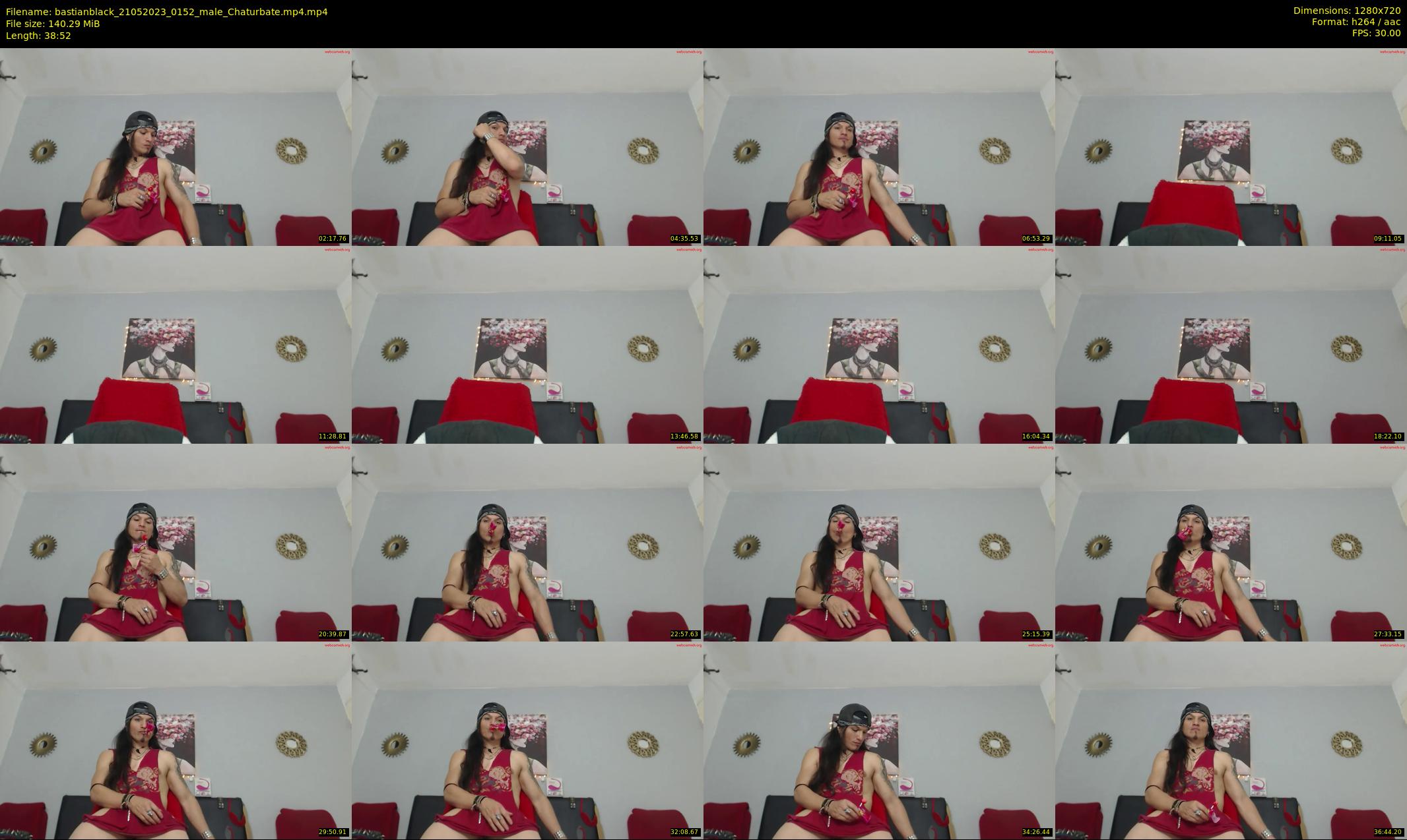 bastianblack — 39 minute Chaturbate male cam show recording, 720p, May 21, 2023