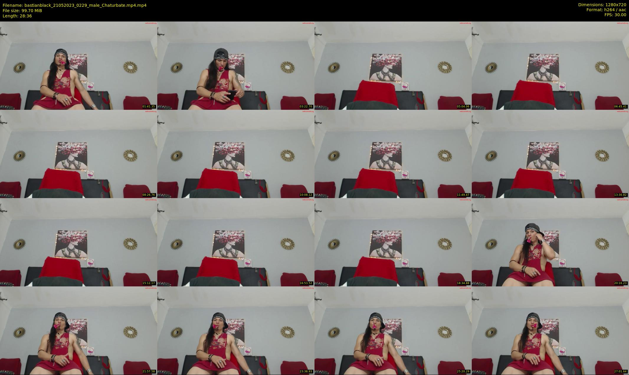bastianblack — 29 minute Chaturbate male cam show recording, 720p, May 21, 2023