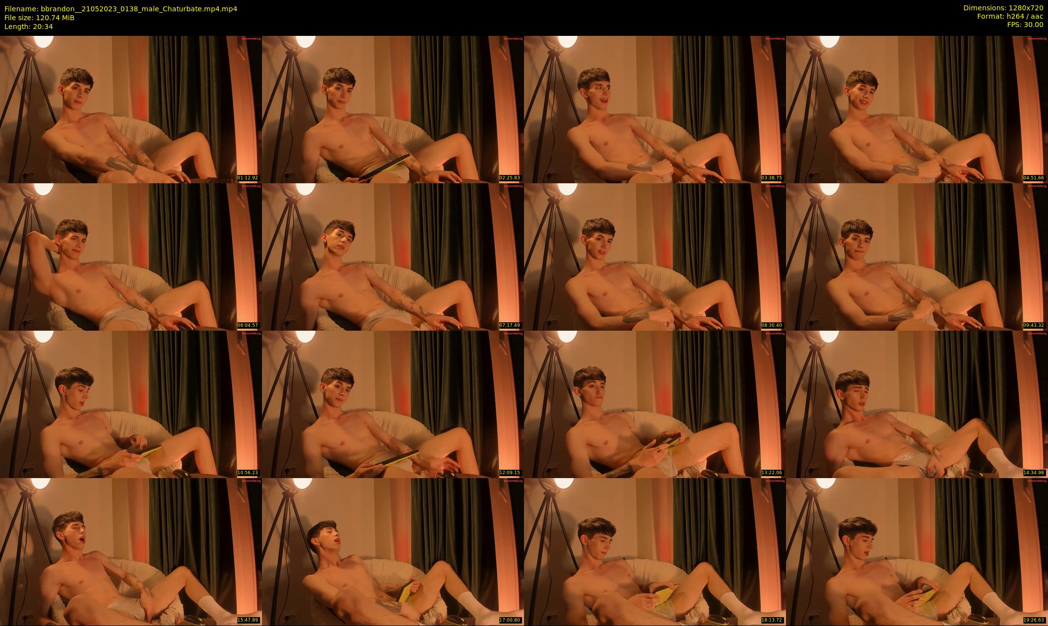 bbrandon_ — 21 minute Chaturbate male cam show recording, 720p, May 21, 2023