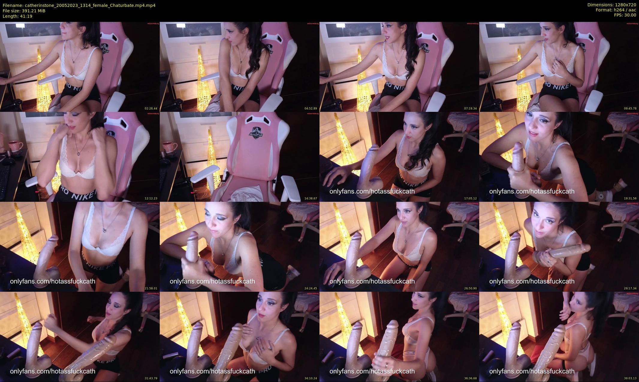 catherinstone — 42 minute Chaturbate female cam show recording, 720p, May 20, 2023