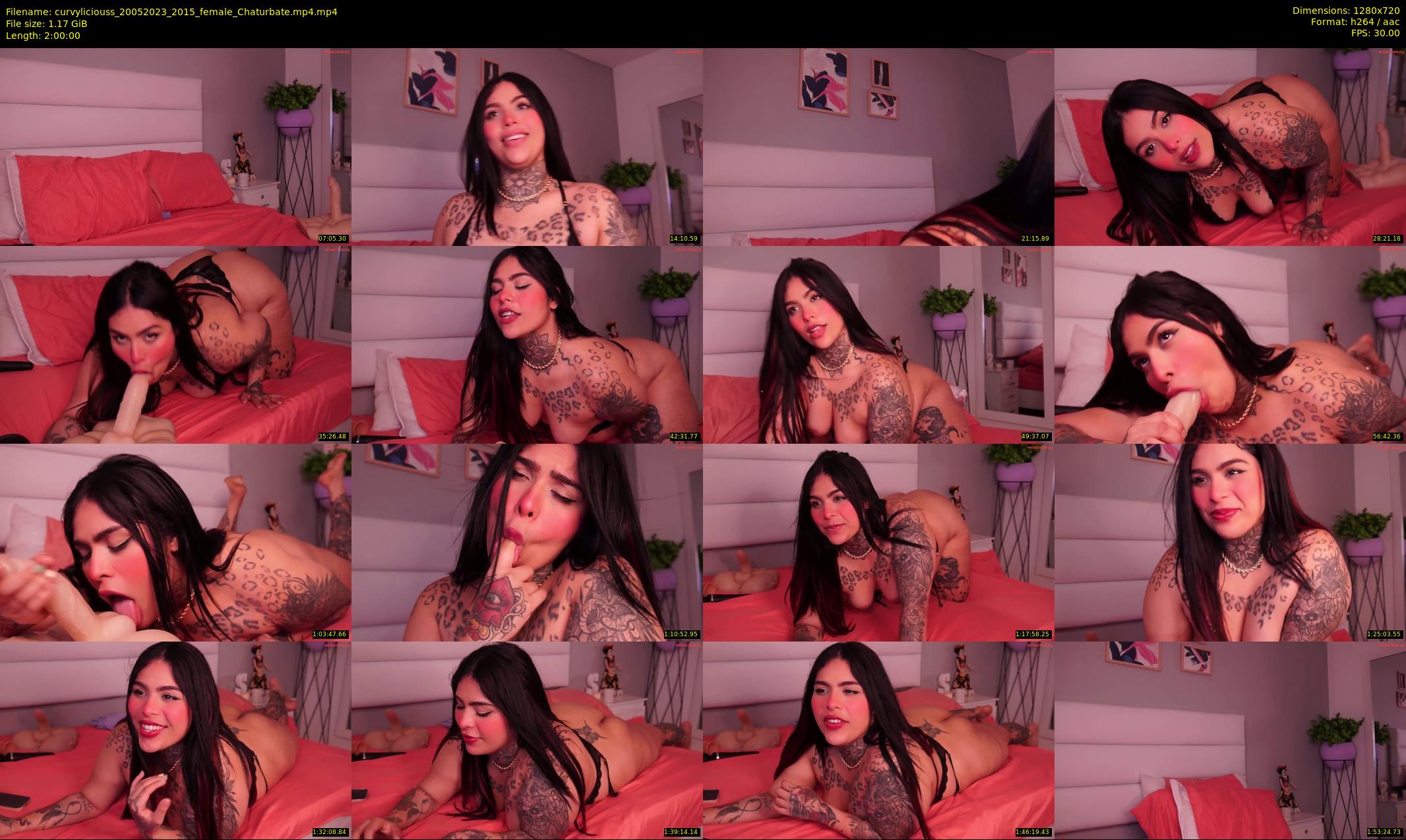 curvyliciouss — 120 minute Chaturbate female cam show recording, 720p, May 20, 2023