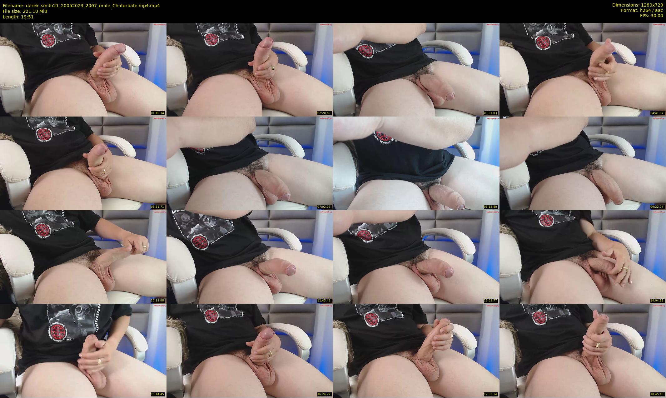 derek_smith21 — 20 minute Chaturbate male cam show recording, 720p, May 20, 2023