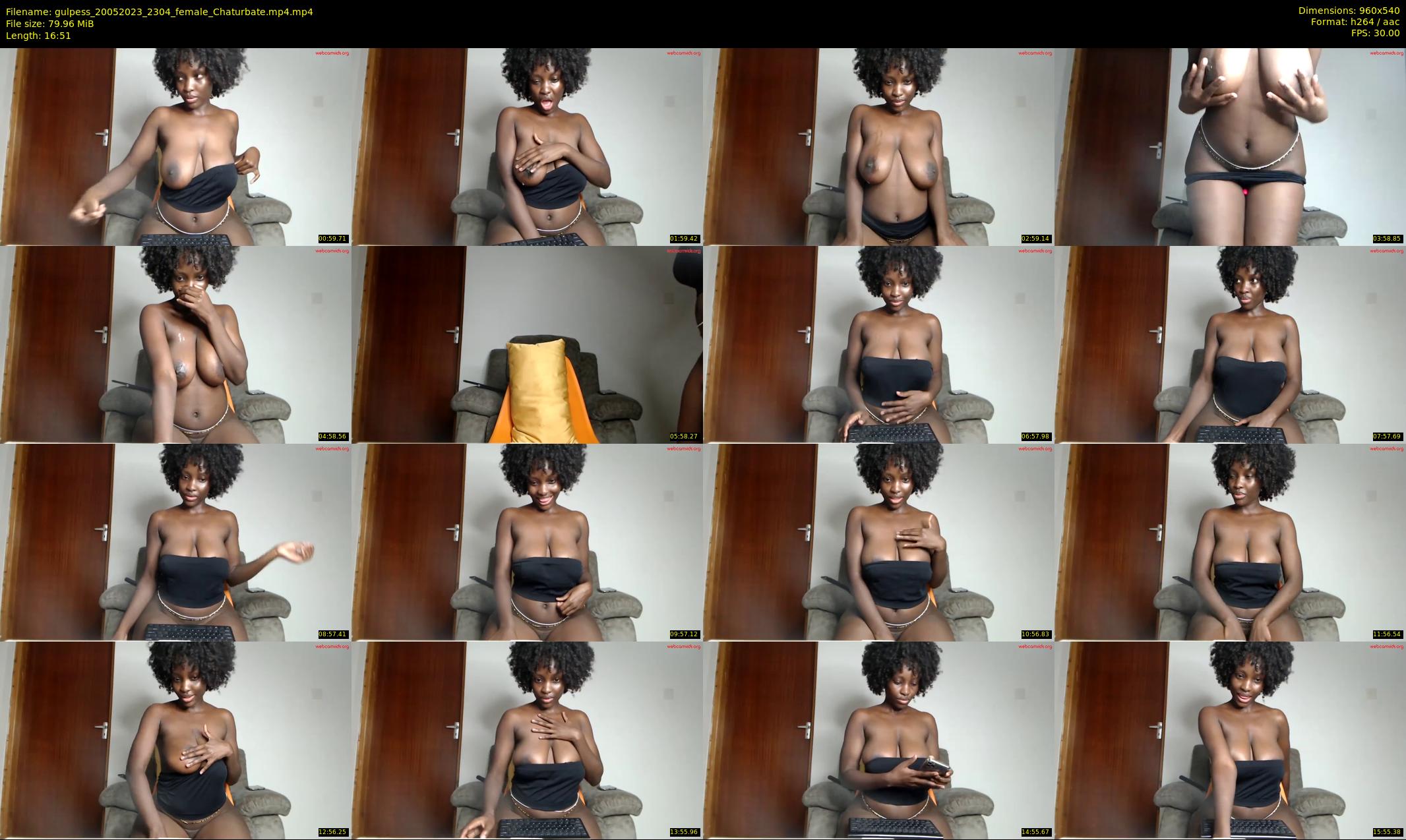 gulpess — 17 minute Chaturbate female cam show recording, 480p, May 20, 2023