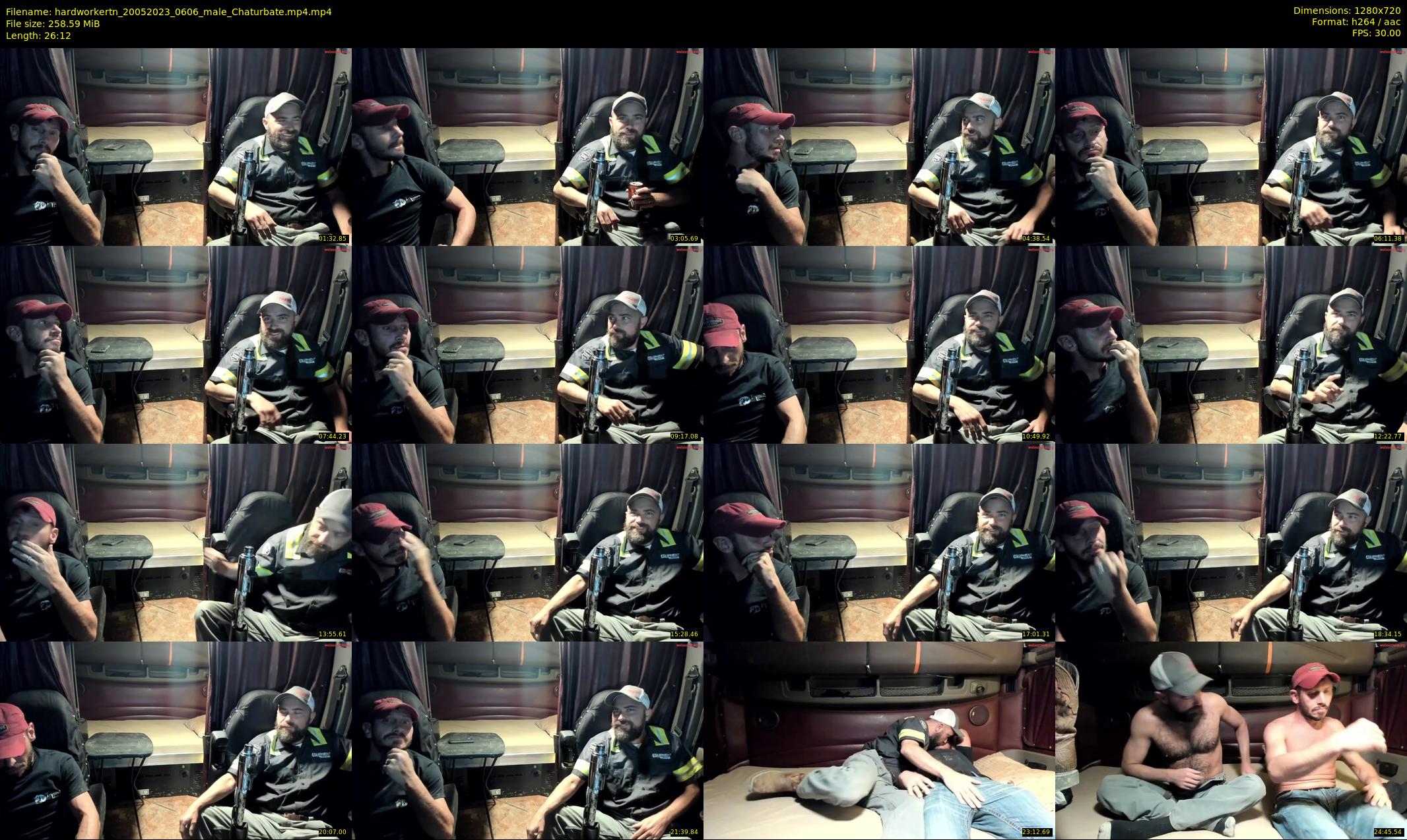 hardworkertn — 27 minute Chaturbate male cam show recording, 720p, May 20, 2023