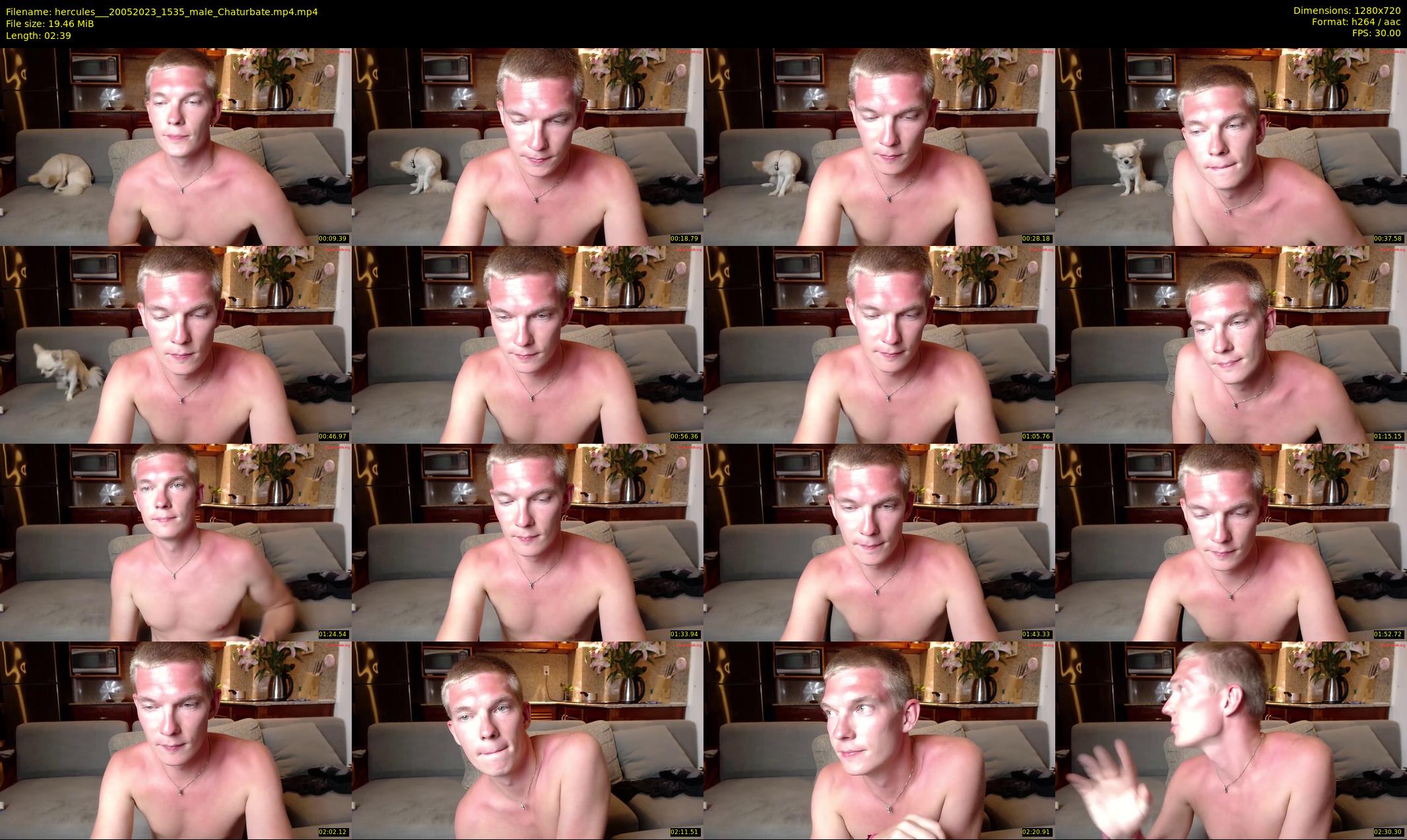 hercules__ — 3 minute Chaturbate male cam show recording, 720p, May 20, 2023
