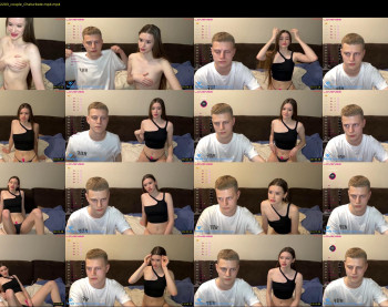 holybabe342 — 17 minute Chaturbate couple cam show recording, 720p, May 20, 2023