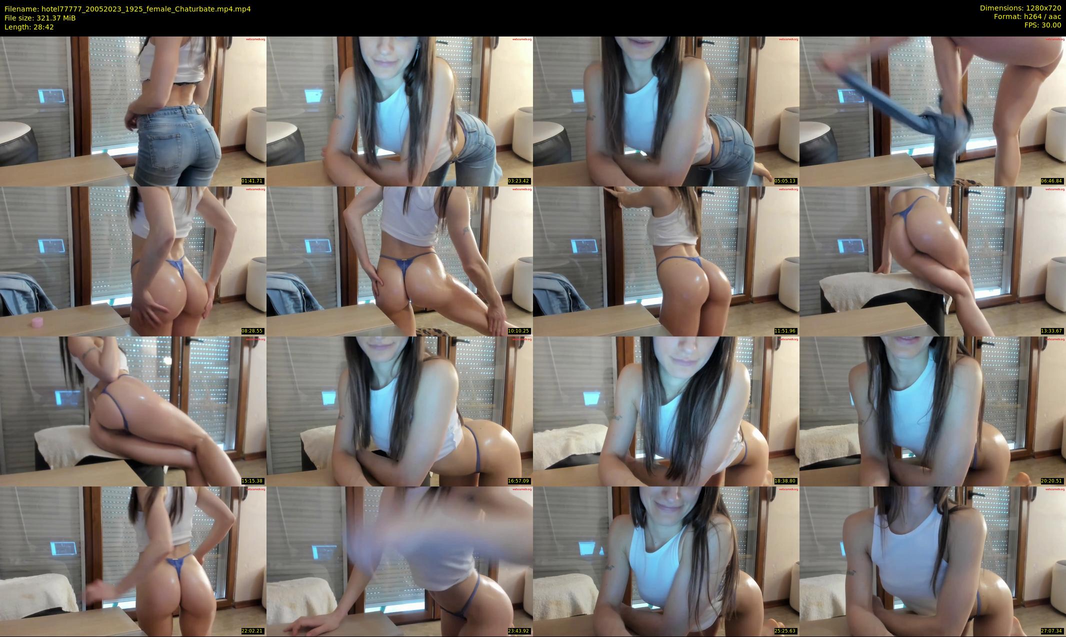 hotel77777 — 29 minute Chaturbate female cam show recording, 720p, May 20, 2023