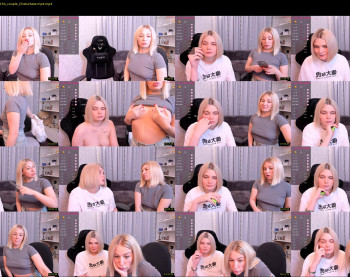hottyblonds — 66 minute Chaturbate couple cam show recording, 720p, May 21, 2023