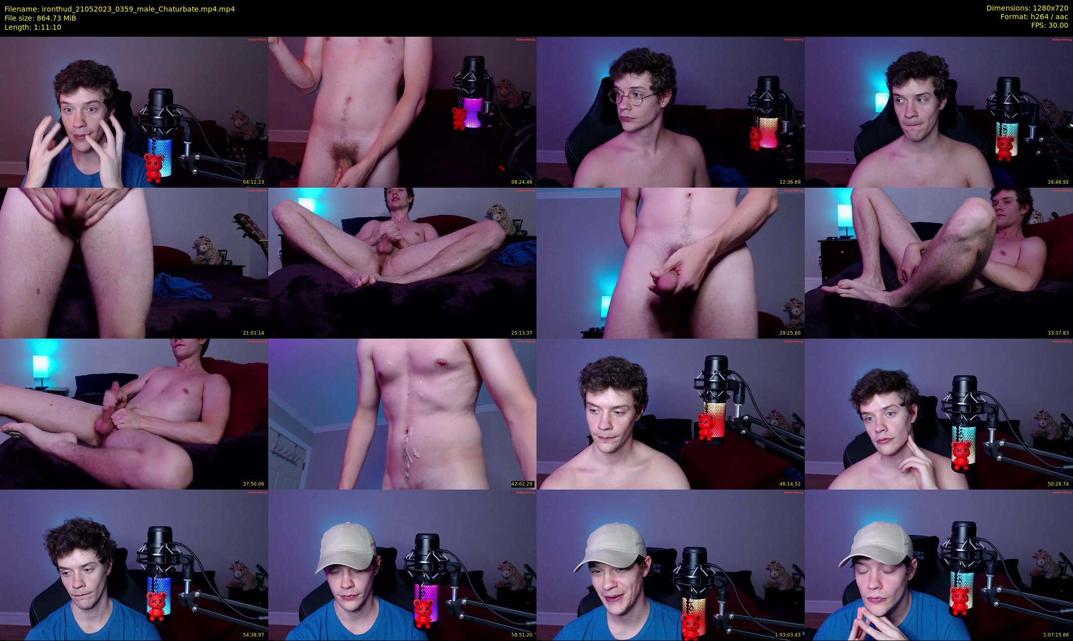 ironthud — 72 minute Chaturbate male cam show recording, 720p, May 21, 2023
