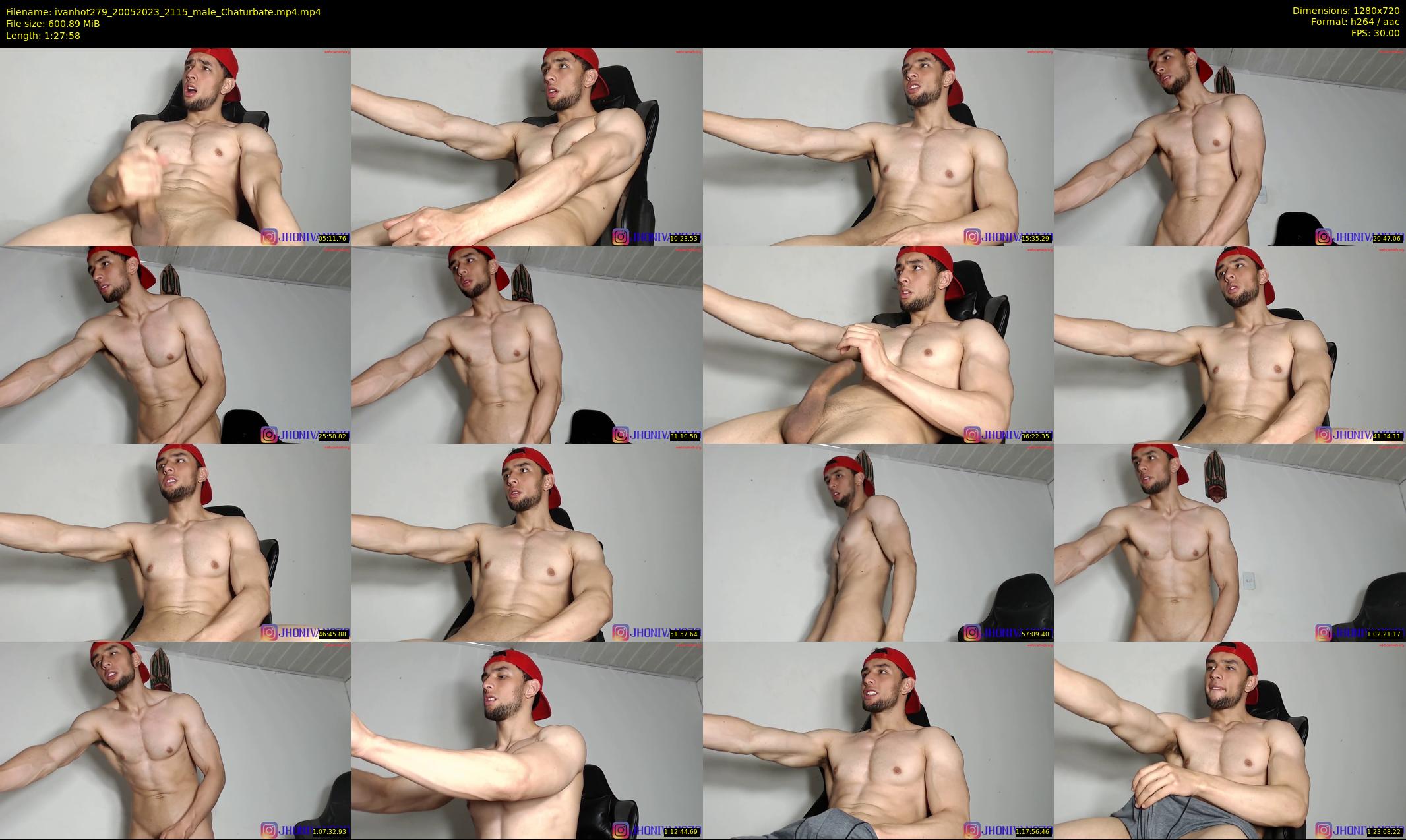ivanhot279 — 88 minute Chaturbate male cam show recording, 720p, May 20, 2023