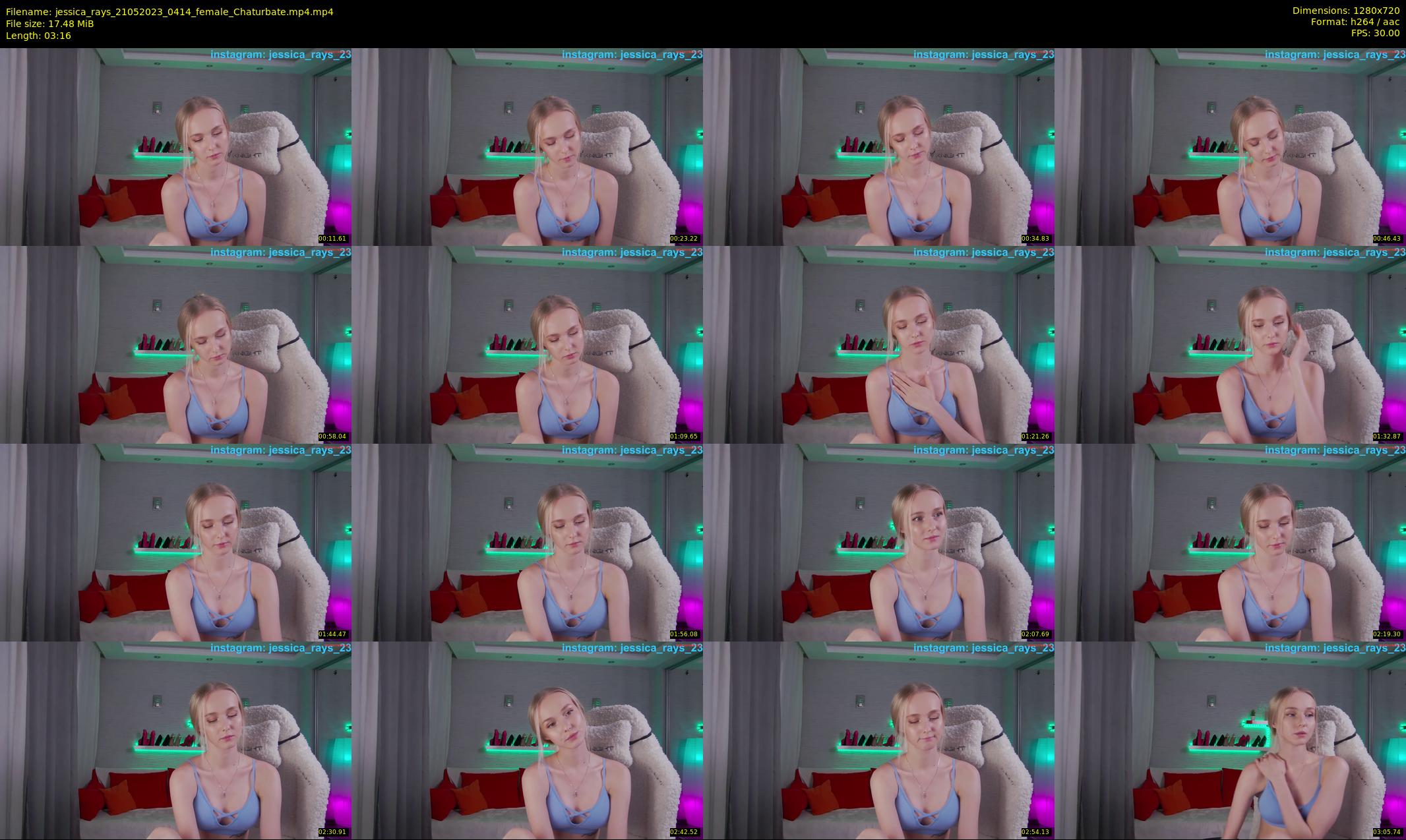 jessica_rays — 4 minute Chaturbate couple cam show recording, 720p, May 21, 2023