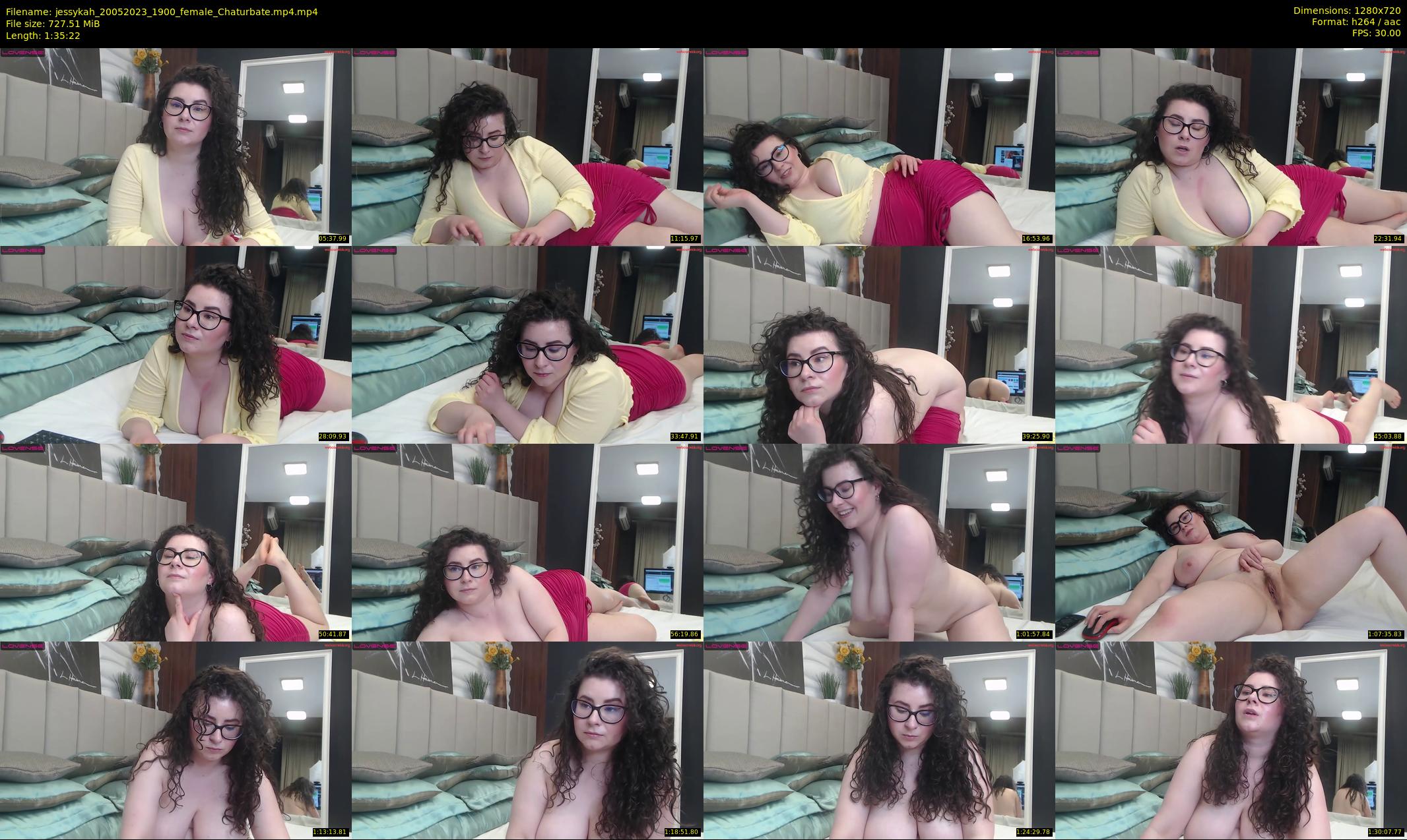 jessykah — 96 minute Chaturbate female cam show recording, 720p, May 20, 2023