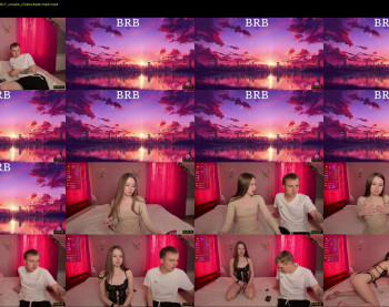 kebesheska — 46 minute Chaturbate couple cam show recording, 720p, May 20, 2023