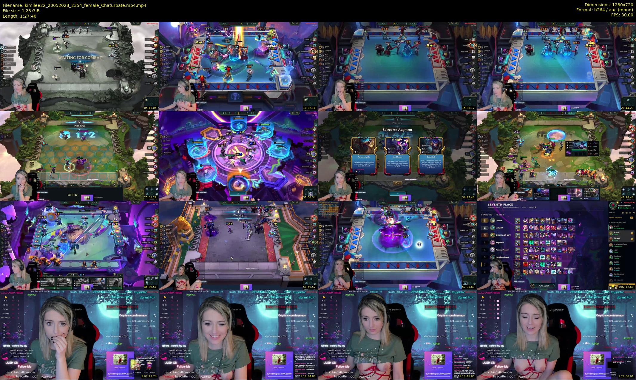kimilee22 — 88 minute Chaturbate female cam show recording, 720p, May 20, 2023