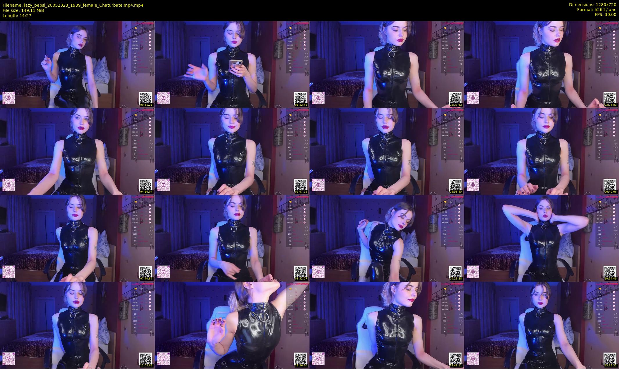 lazy_pepsi — 15 minute Chaturbate female cam show recording, 720p, May 20, 2023