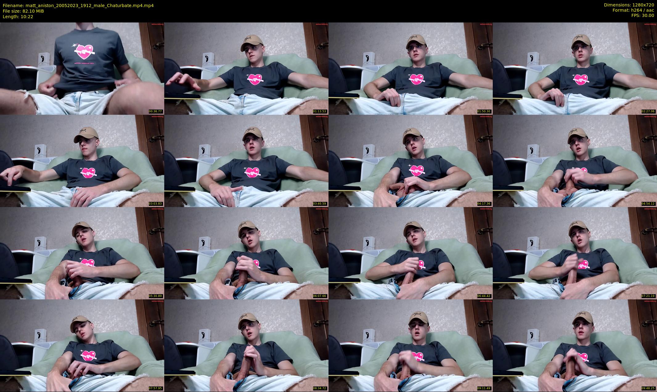 matt_aniston — 11 minute Chaturbate male cam show recording, 720p, May 20, 2023