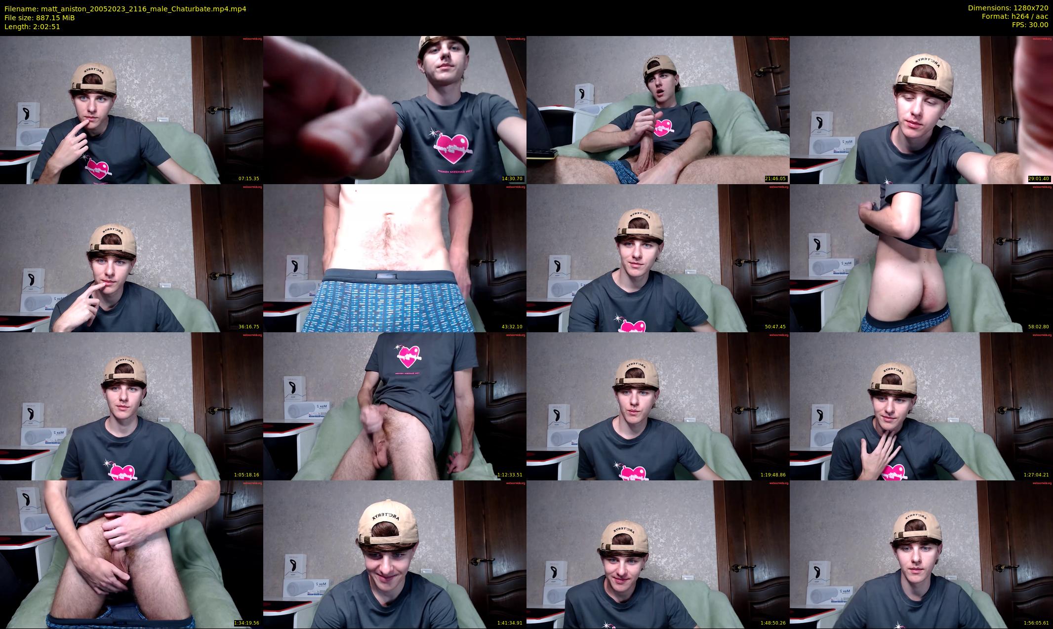 matt_aniston — 123 minute Chaturbate male cam show recording, 720p, May 20, 2023