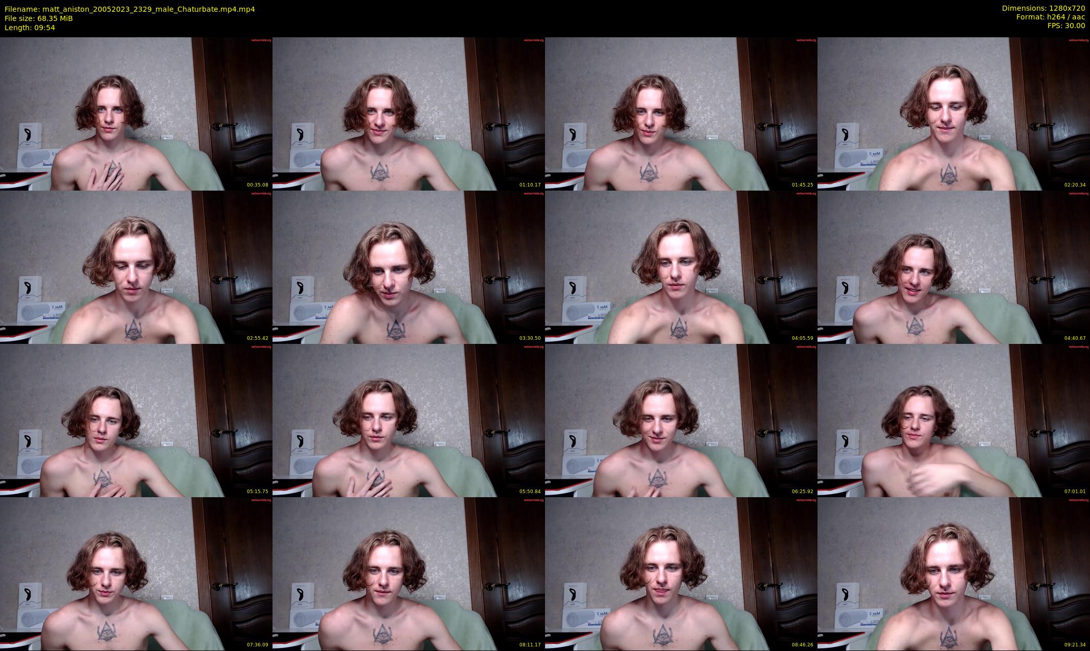 matt_aniston — 10 minute Chaturbate male cam show recording, 720p, May 20, 2023