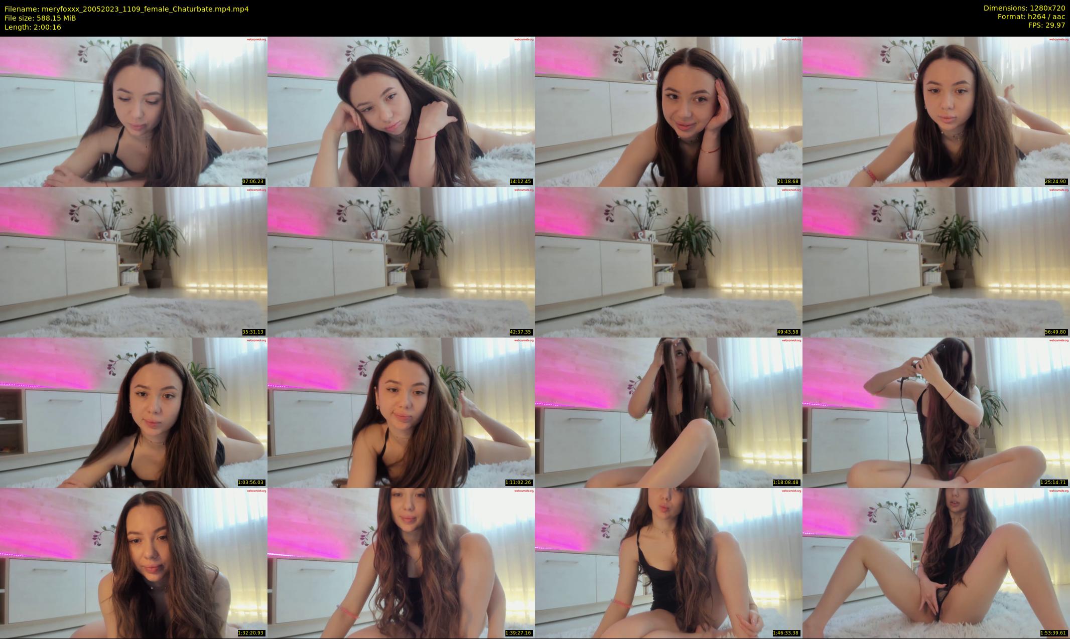 meryfoxxx — 121 minute Chaturbate female cam show recording, 720p, May 20, 2023