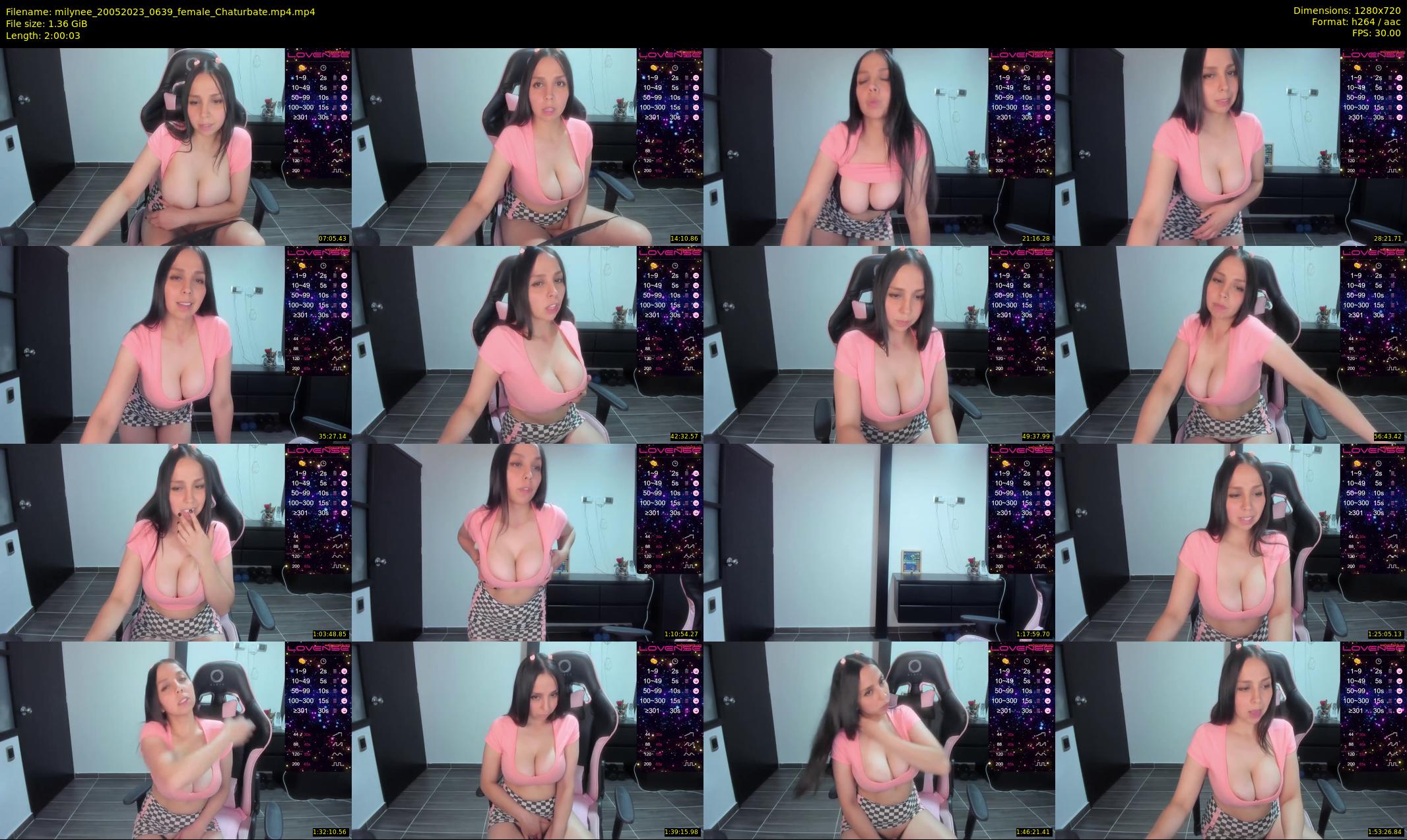 milynee — 121 minute Chaturbate female cam show recording, 720p, May 20, 2023