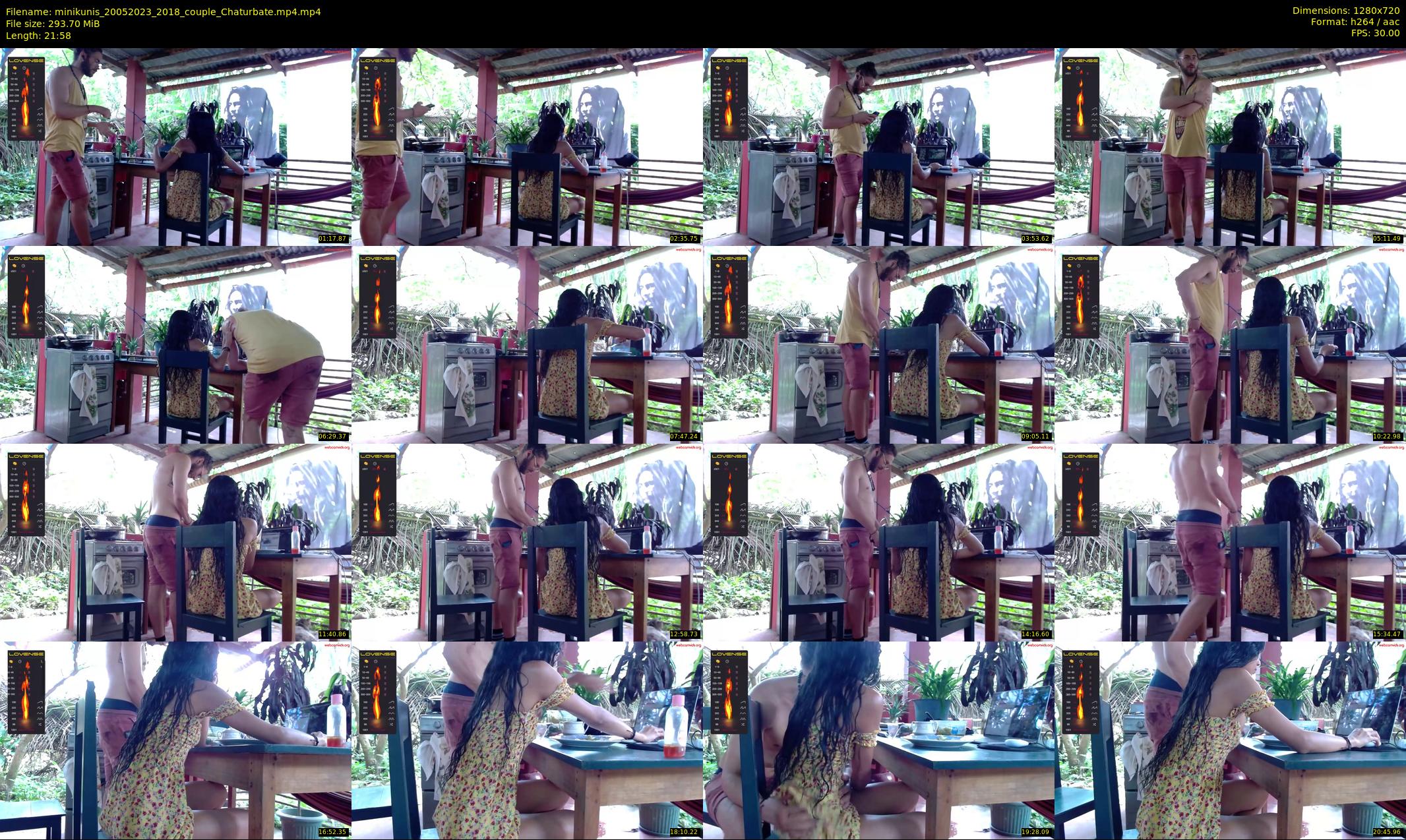 minikunis — 22 minute Chaturbate couple cam show recording, 720p, May 20, 2023