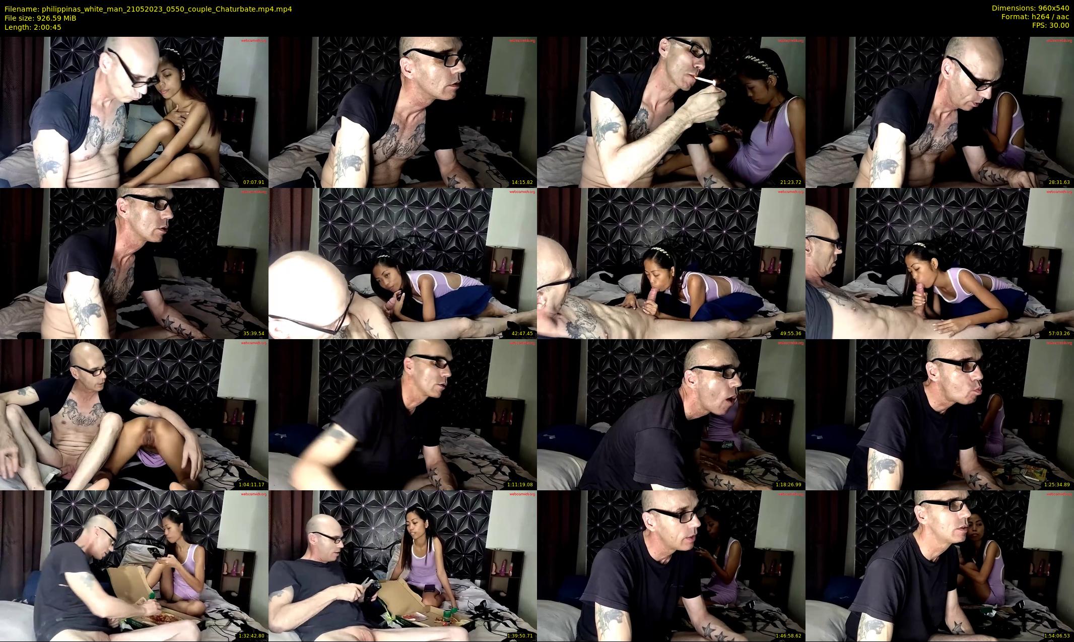 philippinas_white_man — 121 minute Chaturbate couple cam show recording, 480p, May 21, 2023
