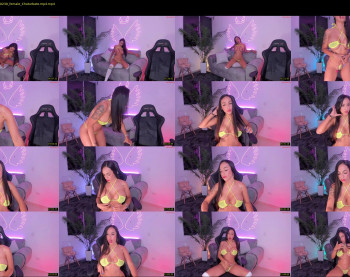realalinacruz — 14 minute Chaturbate female cam show recording, 720p, May 21, 2023