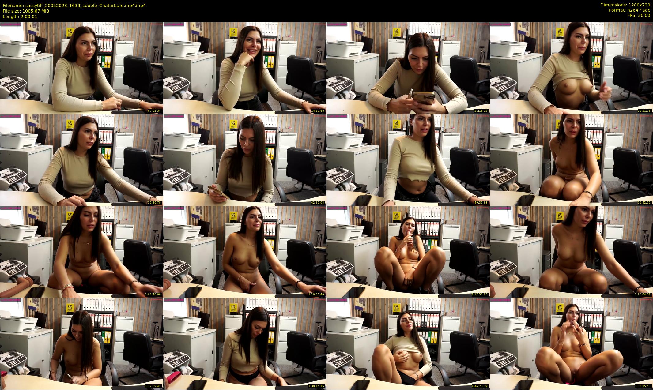 sassytiff — 121 minute Chaturbate couple cam show recording, 720p, May 20, 2023