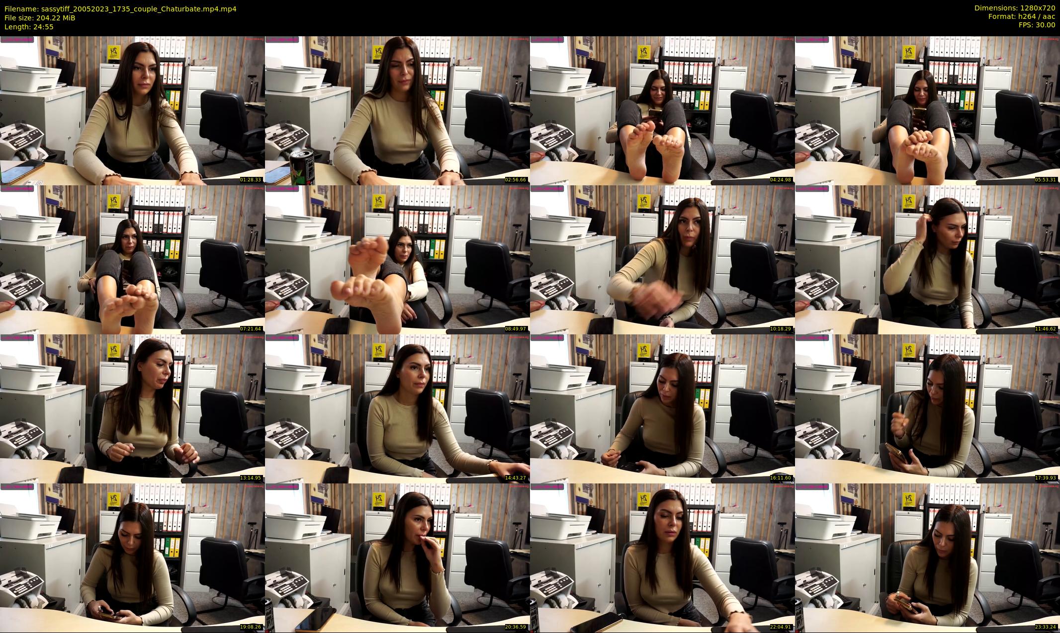 sassytiff — 25 minute Chaturbate couple cam show recording, 720p, May 20, 2023