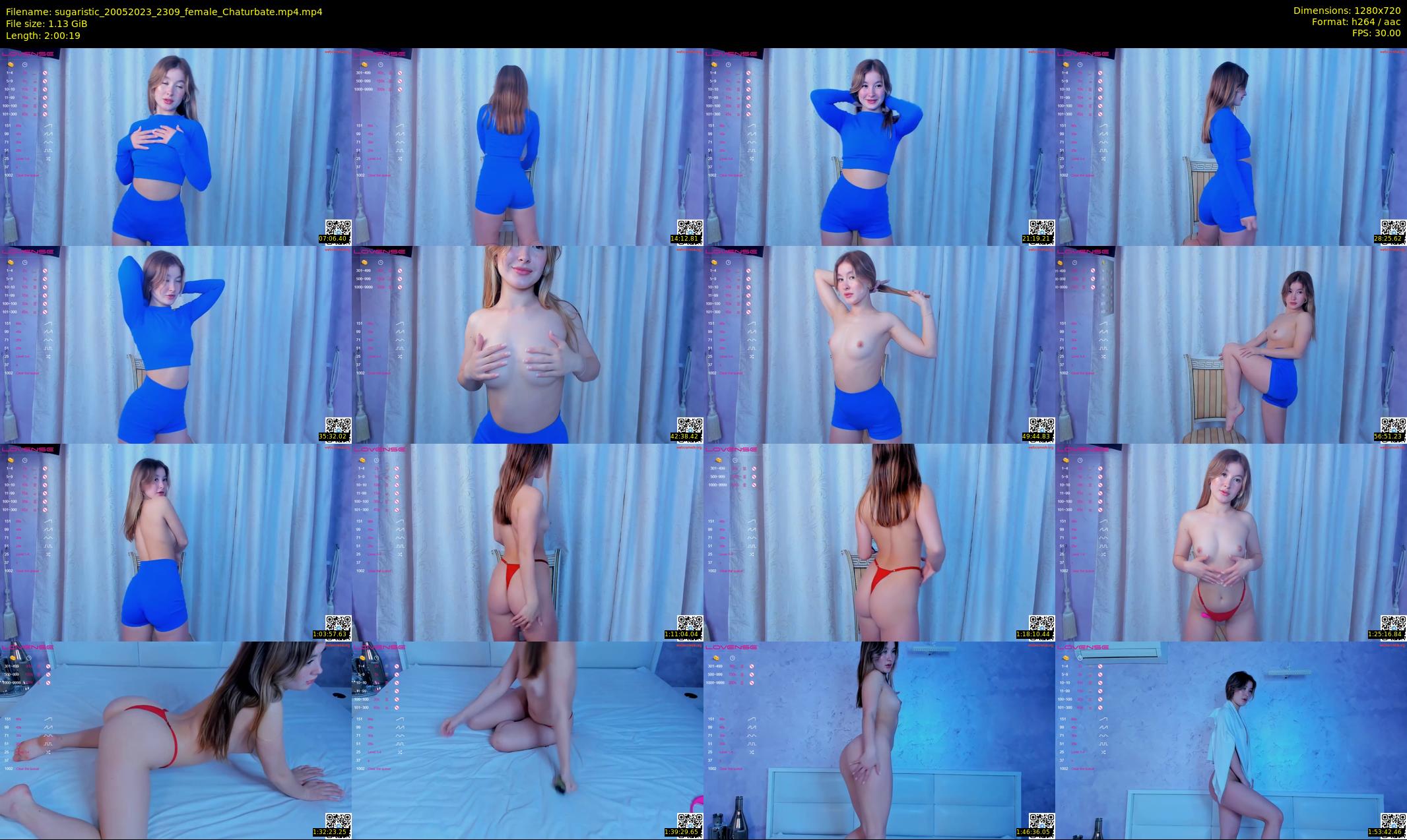 sugaristic — 121 minute Chaturbate female cam show recording, 720p, May 20, 2023