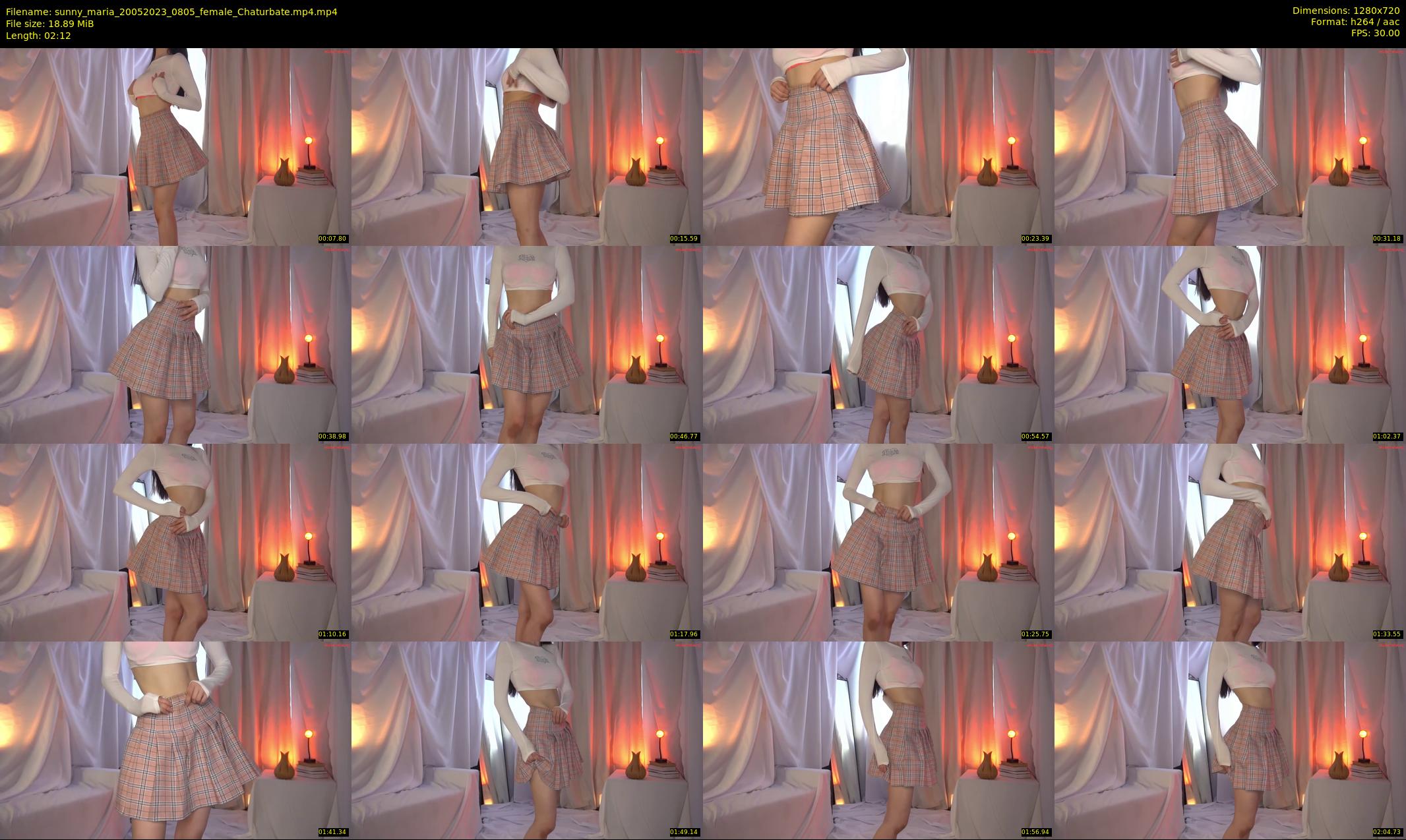 sunny_maria — 3 minute Chaturbate female cam show recording, 720p, May 20, 2023